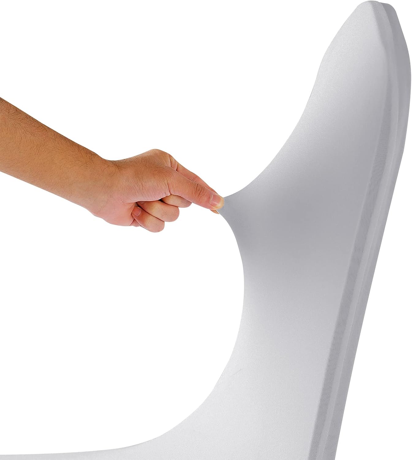 Spandex Chair Cover,25PCS,Chair Covers,Living Room Chair Covers,Removable Chair Cover Washable Protector Stretch Chair Cover for Party, Banquet,Wedding Event,Hotel(Sliver)