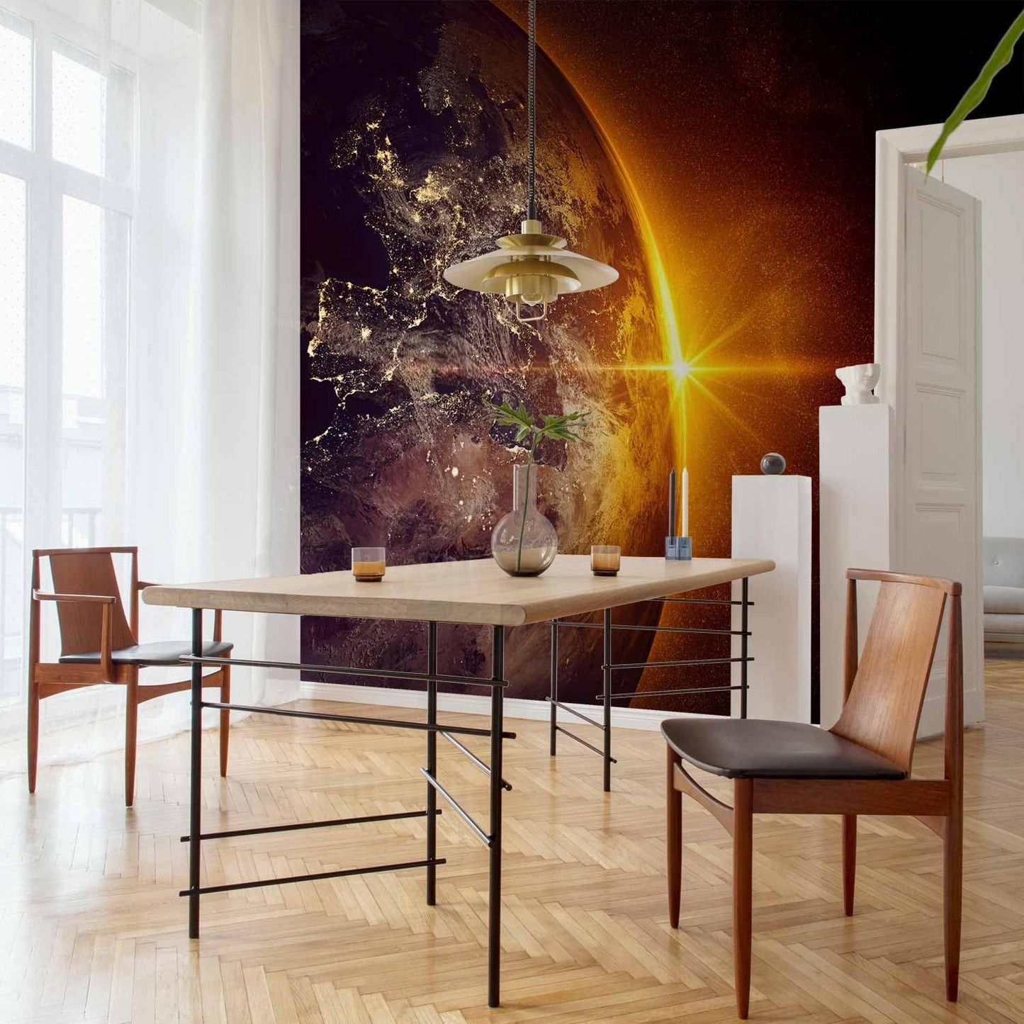 artgeist Premium Wall Mural Cosmos Galaxy 118x83 in - XXL Non-Woven Wallpaper Fleece Wall Decor Photo Print Picture Image Design Home n-B-0003-a-a