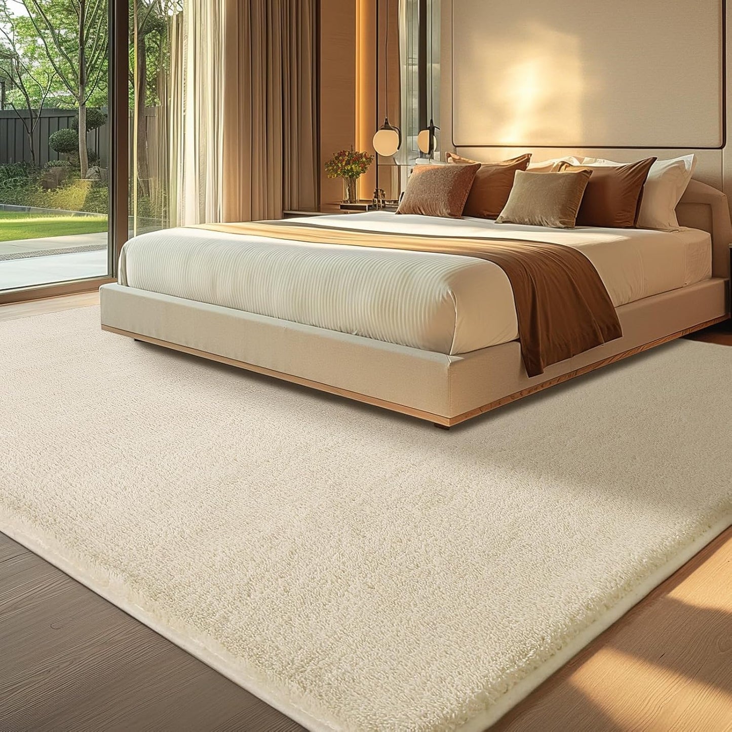 Sour Lemon 9x12 Area Rugs for Living Room, Soft Large Area Rug Fluffy Rugs for Bedroom,Machine Washable Area Rug Non Slip Carpet Rug for Living Room Playroom Kids Room Home Decor