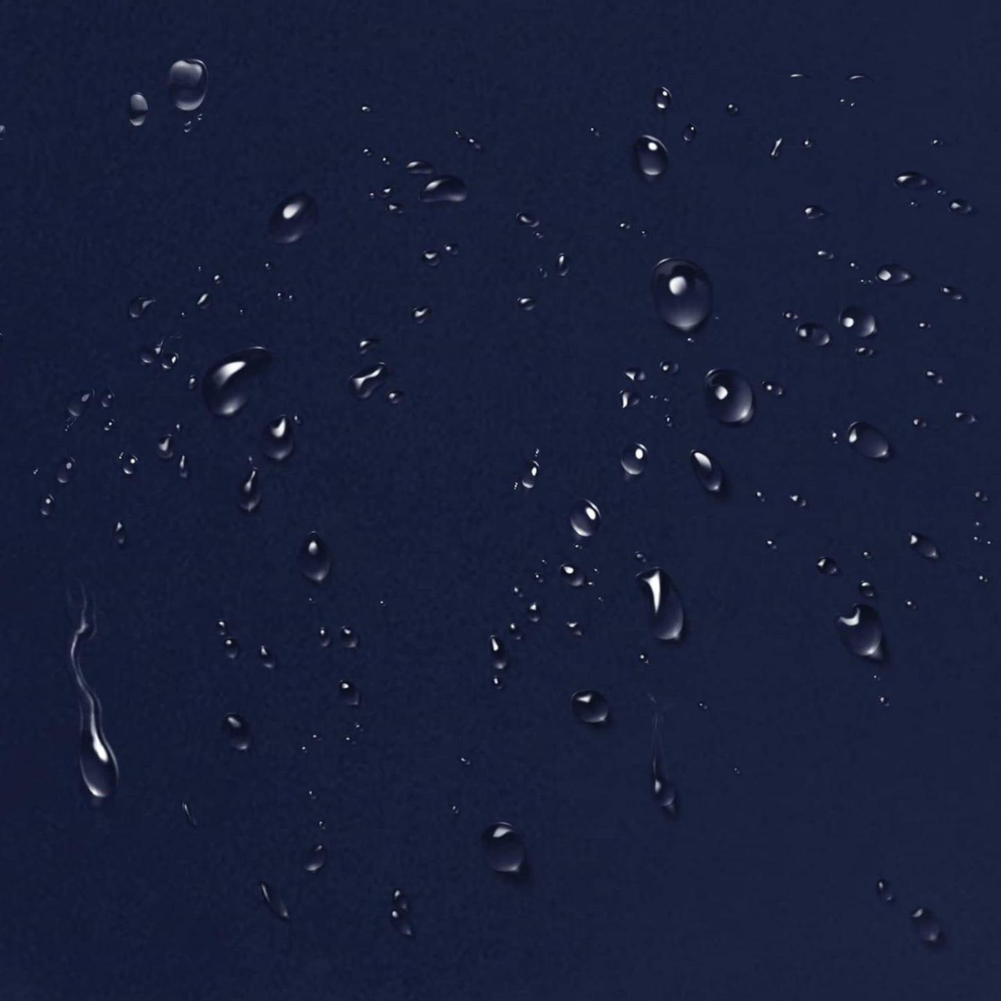 SuperO 2Pack Waterproof Spandex Table Cover for 8FT Table Universal Fitted Stretch Tablecloth for Party, Banquet, Wedding and Events-Navy