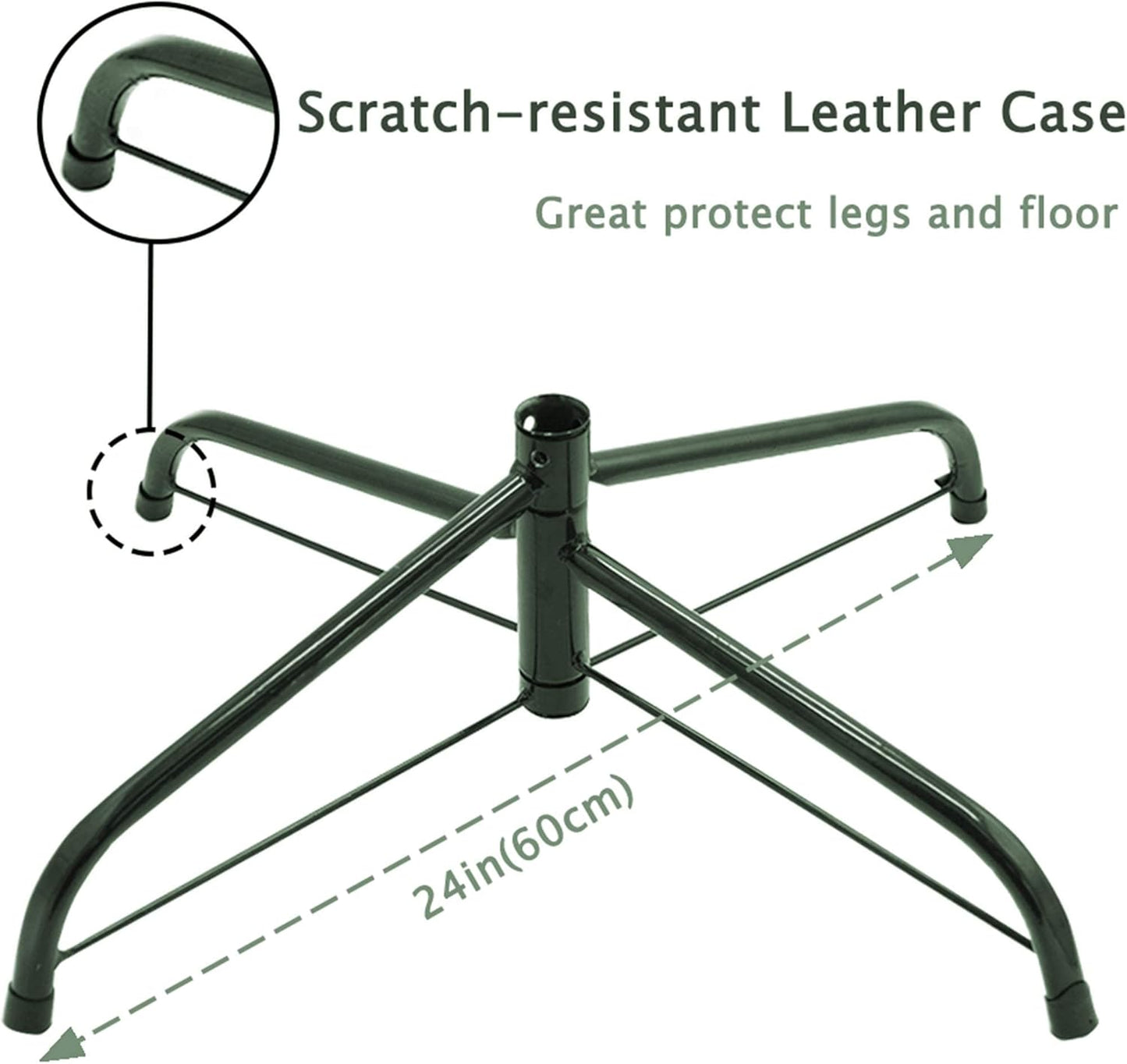 Juegoal 7 ft Pre-Lit Optical Fiber Christmas Artificial Tree, with LED RGB Color Changing Led Lights, Snowflakes and Top Star, Festive Party Holiday Fake Multicolor Xmas Tree with Sturdy Metal Legs