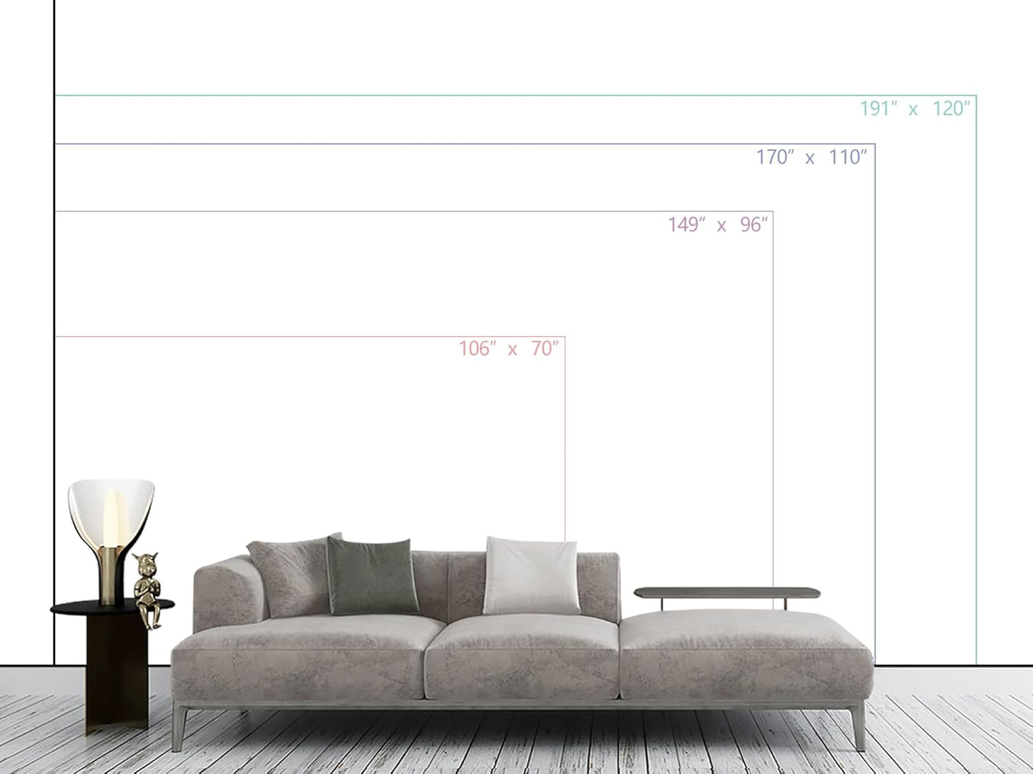 WFBHUA-3d Gray Floral Wallpaper Mural Black and White Embossed Peony Flowers Butterfly Wallpaper for Living Room Bedroom(Not Peel and Stick)