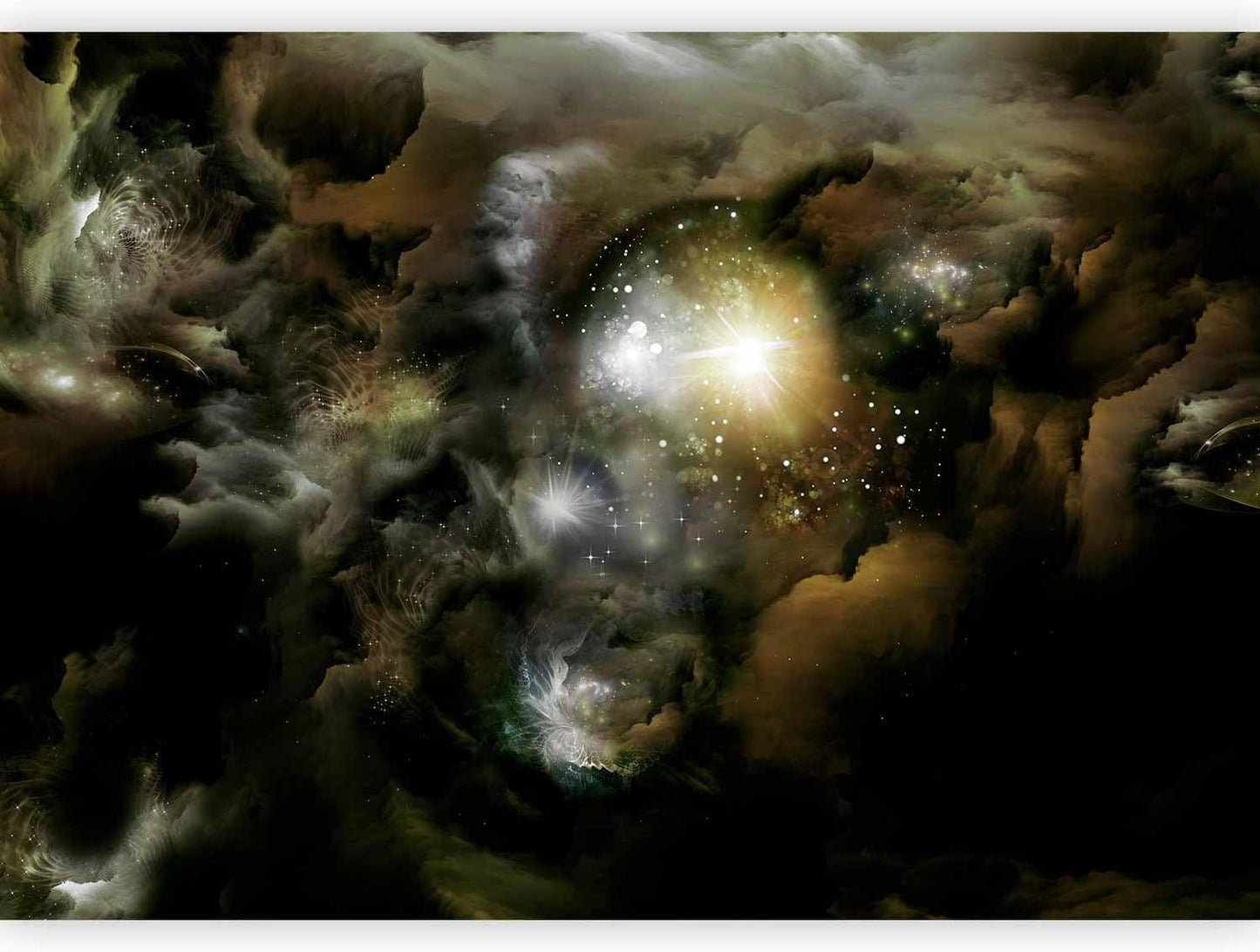 artgeist Premium Wall Mural Cosmos Galaxy 197x138 in - Non-Woven Wallpaper Fleece Wall Decor Photo Print Picture Image Design Home n-A-0027-a-b