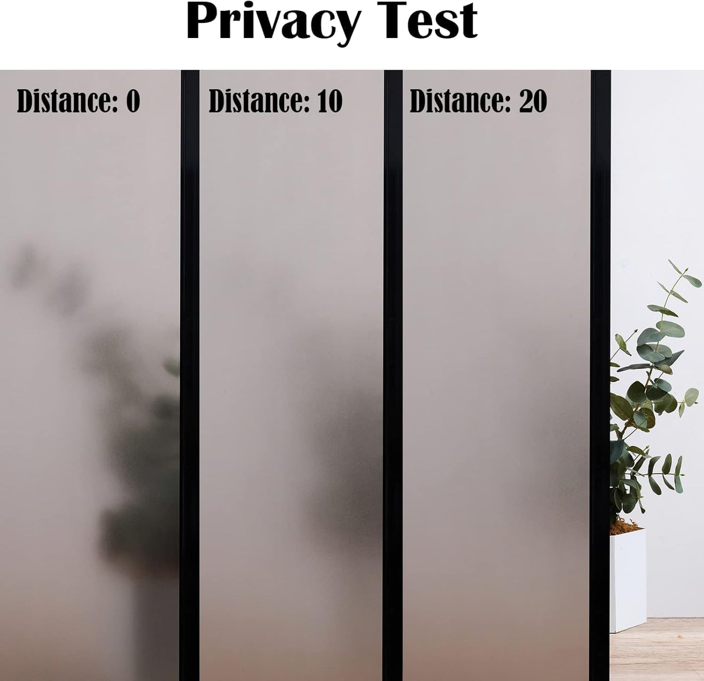 Niviy Window Darkening Film Day and Night Privacy Window Cling Sun Blocking Glass Door Window Cover Gothic Decor for Bedroom,Garage, Renter House (Grey, 17.5 x 78.7 inch)