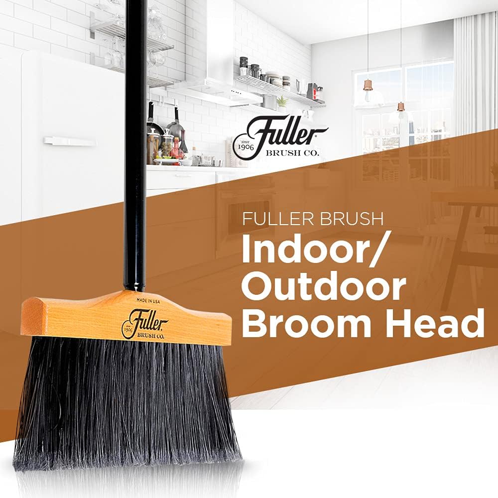 12” Upright Broom Head