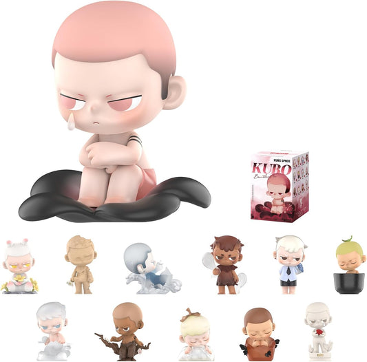 POP MART Kubo Breathing in Series Blind Box Figures, Random Design Action Figures Collectible Toys Home Decorations, Holiday Birthday Gifts for Girls and Boys, Single Box