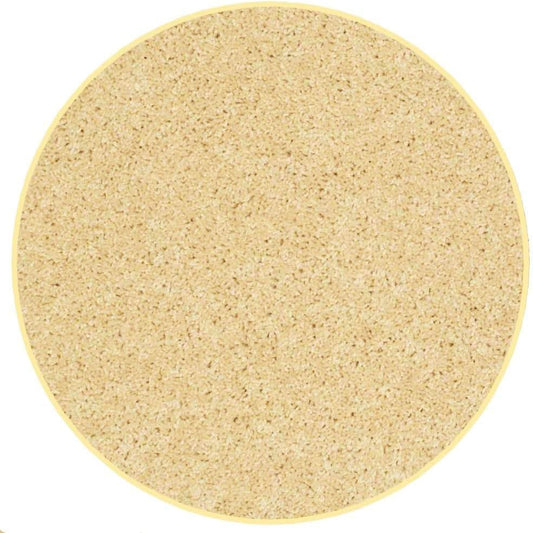 KOECKRITZ Soft and Colorful Kids Classroom Area Rugs (Passes Flammability Pill Test) Many Sizes and Bright Colors to Select from (8' Round, Lemon)