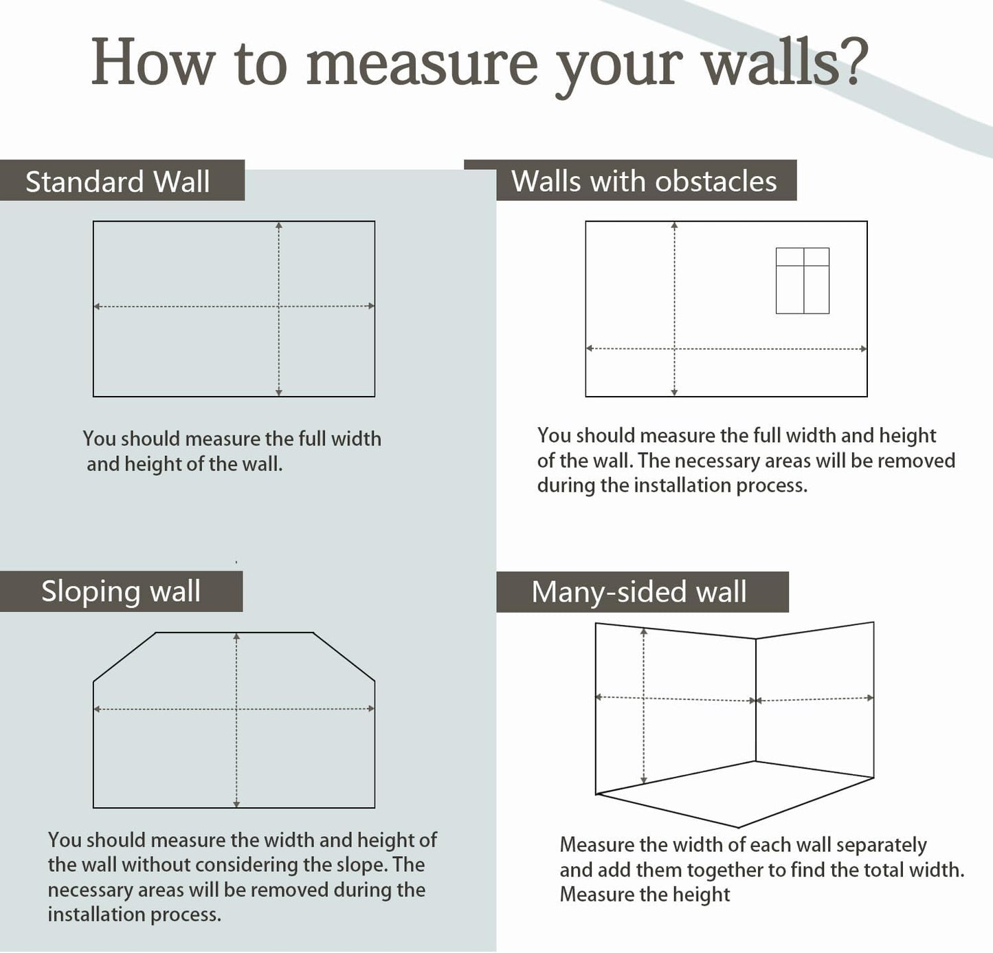AFZEVEB-Dark Misty Forest Wallpaper Wall murals for Bedroom 114"x74" (Not Peel and Stick)