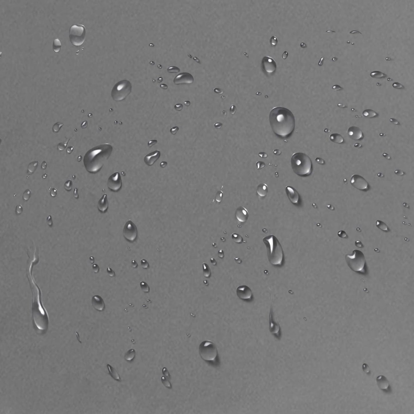 SuperO Waterproof Spandex Table Cover for 8FT Table Universal Fitted Stretch Tablecloth for Party, Banquet, Wedding and Events-Gray