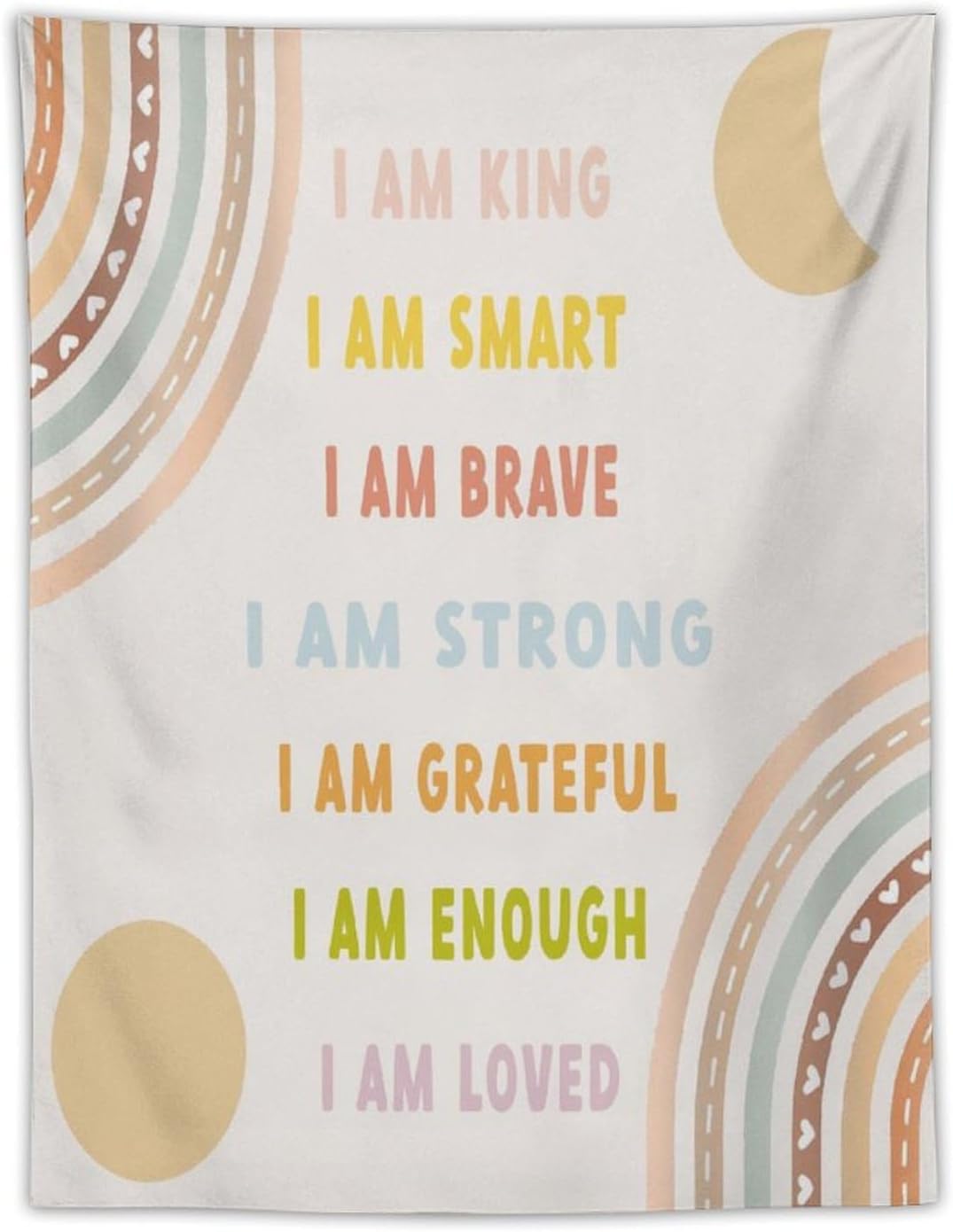 ICMOLYYENLO Boho Plant Aesthetic Tapestry, Abstract Medieval Arch Sun Home Aesthetic Wall Hanging For Bedroom Living Room Dormitory Tapestry 60x60 Inches