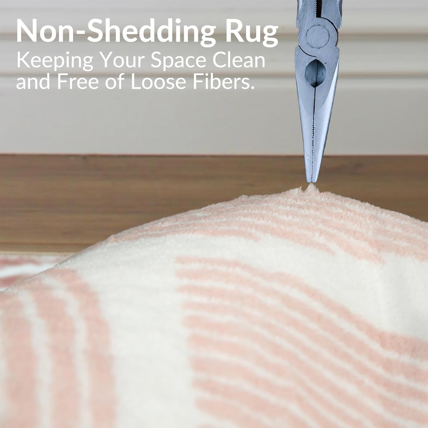 Ultra Soft Area Rug 8x10, Non Slip, Stain Resistant Living Room Rug, Washable Area Rugs for Living Room, Rugs for Bedroom, Modern Abstract Style (Pink, 8x10)