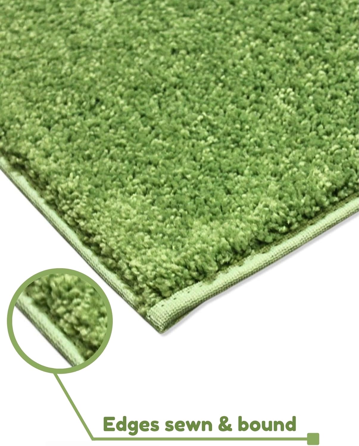 KOECKRITZ Soft and Colorful Kids Classroom Area Rugs (Passes Flammability Pill Test) Many Sizes and Bright Colors to Select from (6' Round, Lime)