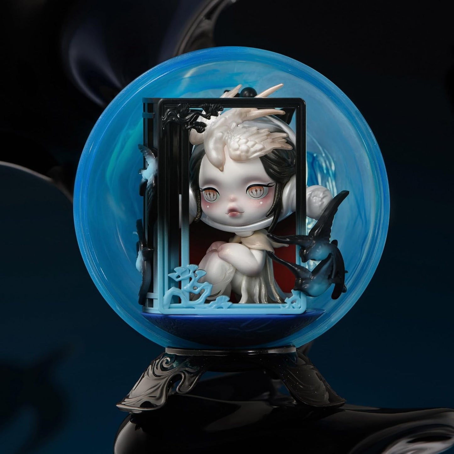 POP MART SKULLPANDA The Mirage Series Figures Blind Box Figures, Random Design Mystery Toys for Modern Home Decor, Collectible Toy Set for Desk Accessories, Single Box