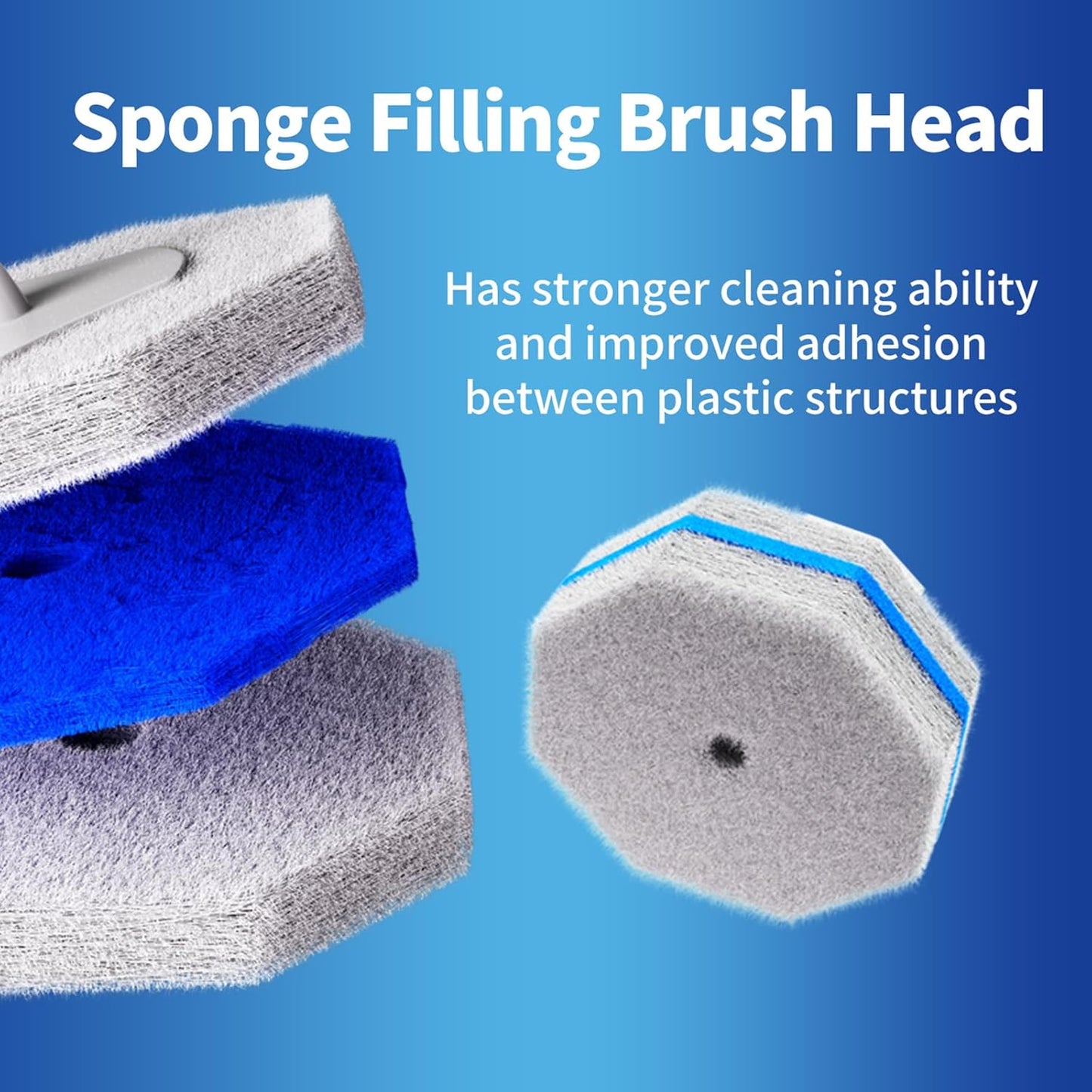 Disposable Toilet Brush Cleaning System, Two Sets of Wands and 60p Refills Pads Replacement Heads, Wall Mounted Toliet Stick Wand Starter Kit Bathroom Maintenance, Toilet Bowl Cleaner Holder