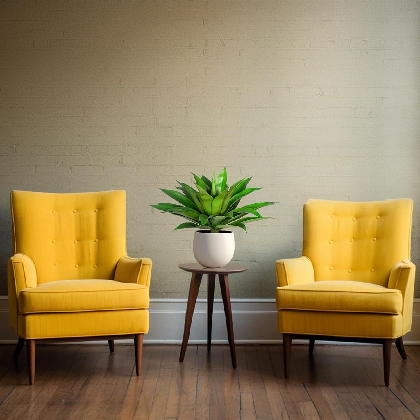 Artificial Agave Plants,Large UV Resistant Fake Agave Planters for Indoor and Outdoor Decorating Artificial Plants for Outdoors Fake Plants(1Pack, 28")