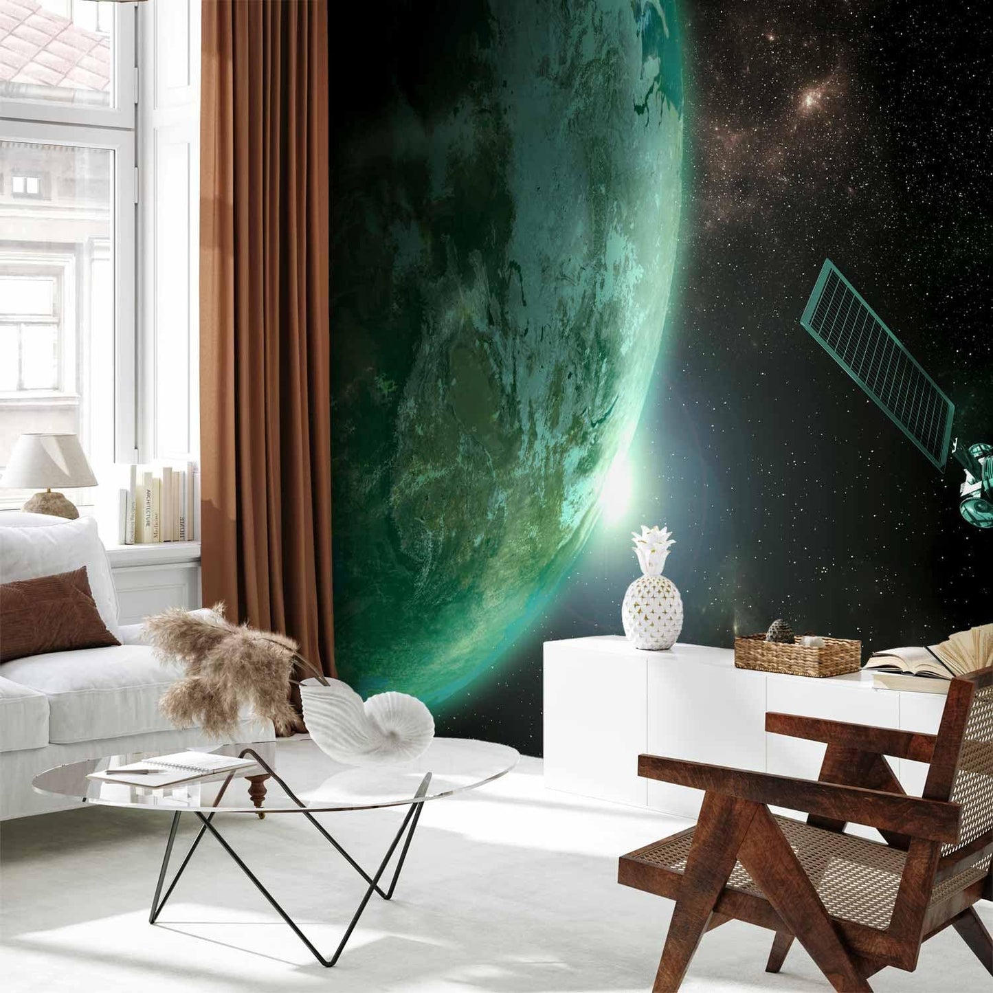 artgeist Premium Wall Mural Cosmos Galaxy 138x101 in - XXL Non-Woven Wallpaper Fleece Wall Decor Photo Print Picture Image Design Home n-B-0007-a-b