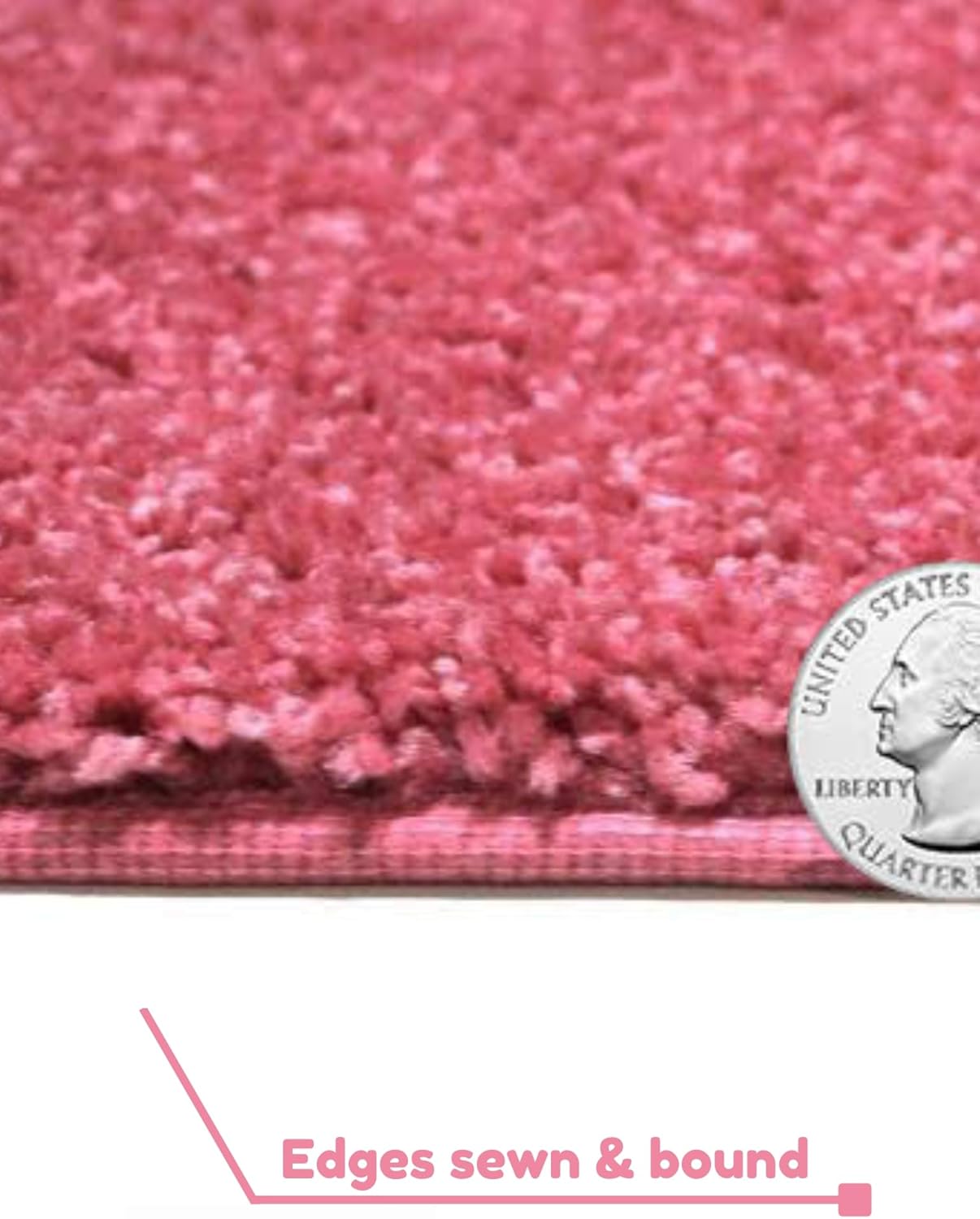 KOECKRITZ Soft and Colorful Kids Classroom Area Rugs (Passes Flammability Pill Test) Many Sizes and Bright Colors to Select from (3' Round, Glamour)