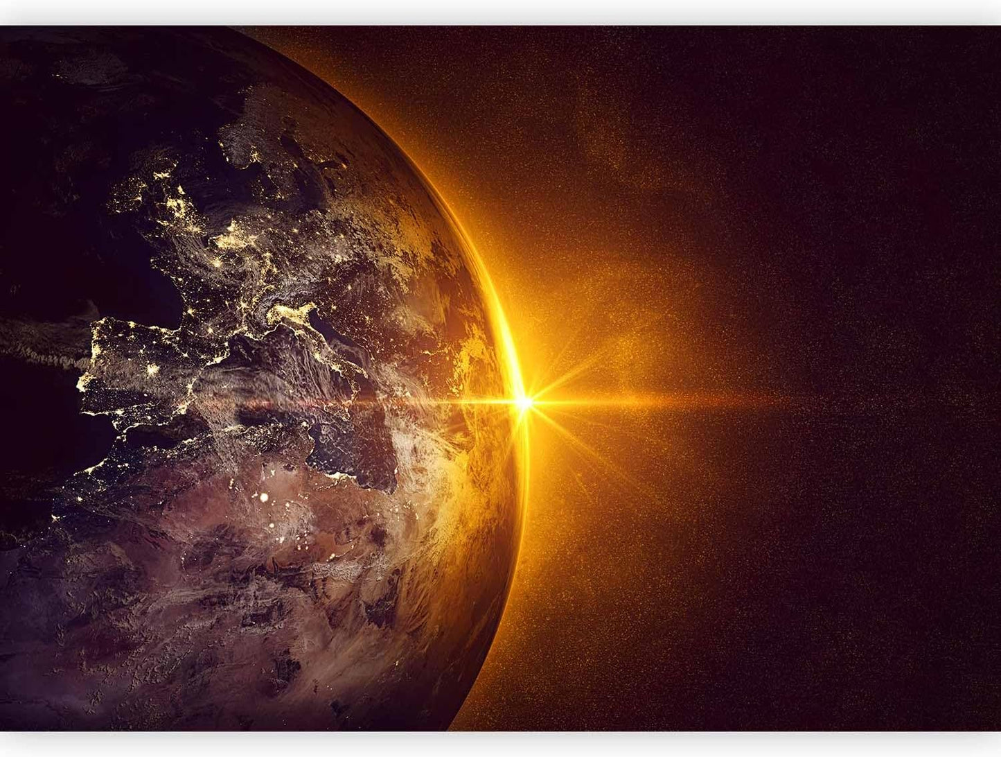 artgeist Wall Mural Cosmos Galaxy 135x101 in - Peel and Stick Self-Adhesive Wallpaper Removable Large Sticker Foil Wall Decor Print Picture Image Design n-B-0003-a-a