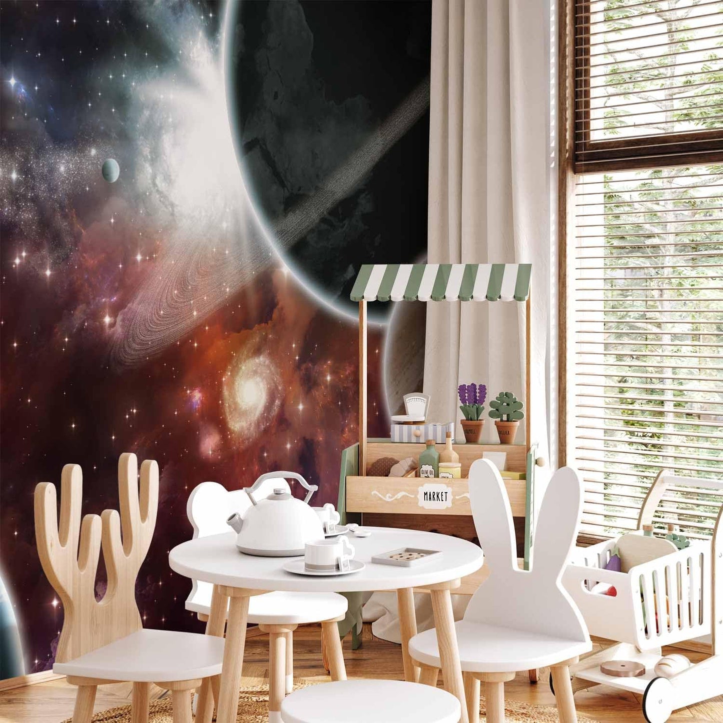 artgeist Wall Mural Cosmos Galaxy 98x69 in - XXL Non-Woven Wallpaper Fleece Wall Decor Photo Print Picture Image Design Home 10110905-32
