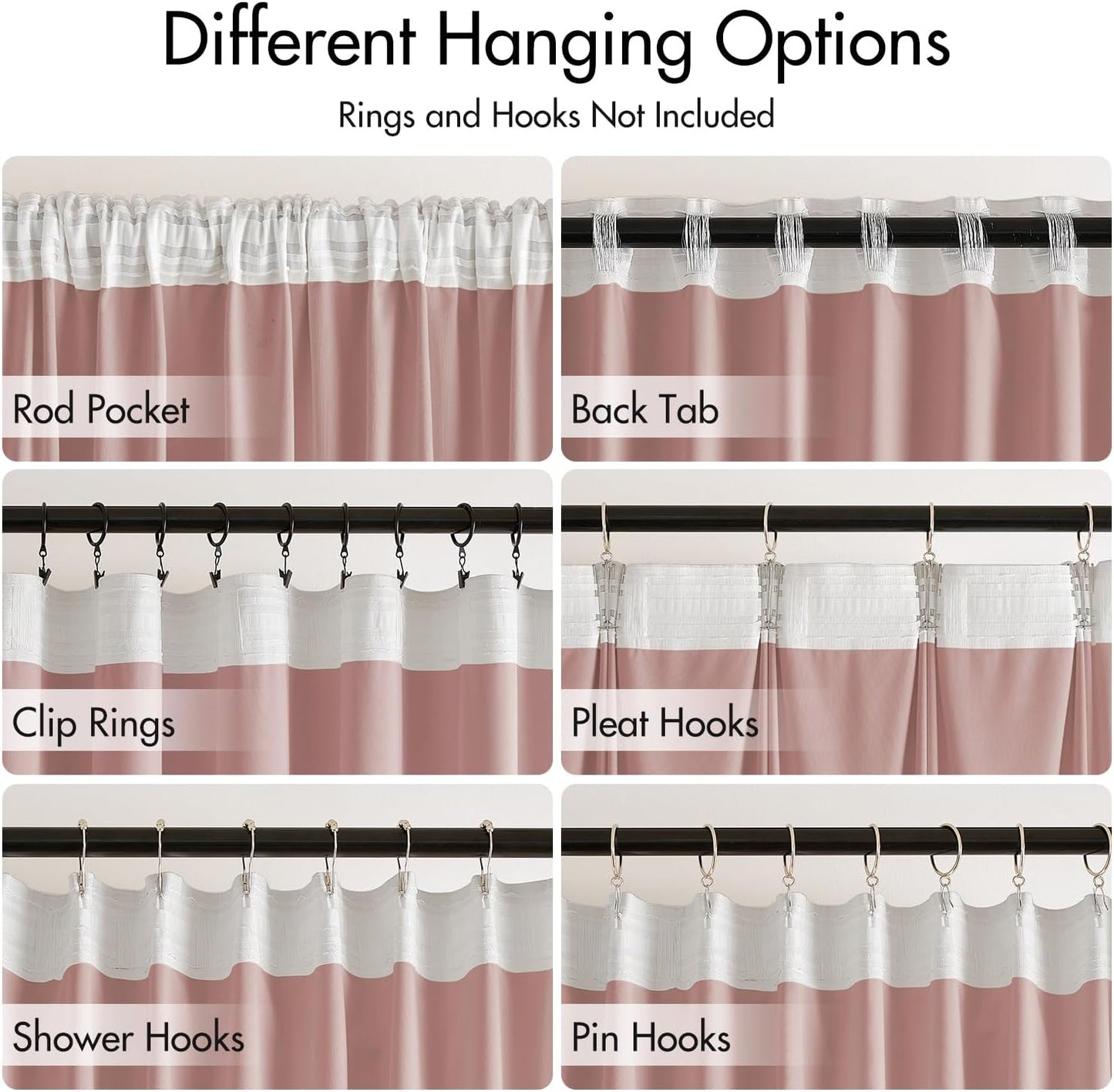 MIULEE Baby Pink Velvet Curtains 84 inches 2 Panels - Luxury Room Darkening Window Drapes for Bedroom Living Room Thermal Insulated Super Soft Blackout, Back Tab Rod Pocket Pinch Pleated, W52 x L84