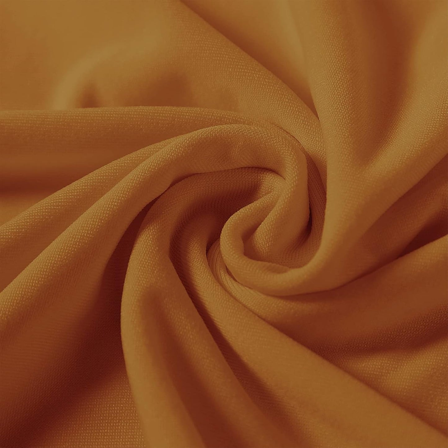 Spandex Chair Covers, 12PCS, Washable Protector for Living Room, Party, Banquet, Wedding, Hotel (Gold)