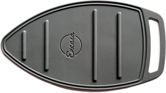 Encasa XO Silicon Mat for Hot Iron Rest - Heat Resistant, Anti - Slip, Thicker Pad for Protecting Your Table During Ironing, Non-Burning, Machine Washable, Durable - Grey