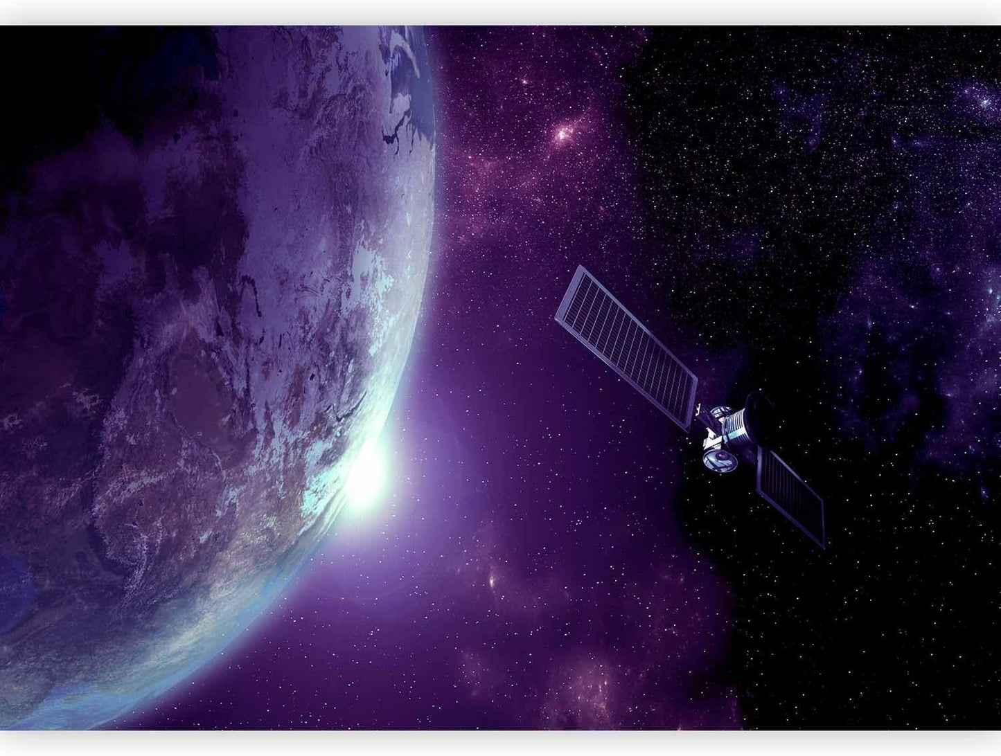 artgeist Wall Mural Cosmos Galaxy 98x69 in - XXL Non-Woven Wallpaper Fleece Wall Decor Photo Print Picture Image Design Home n-B-0007-a-d