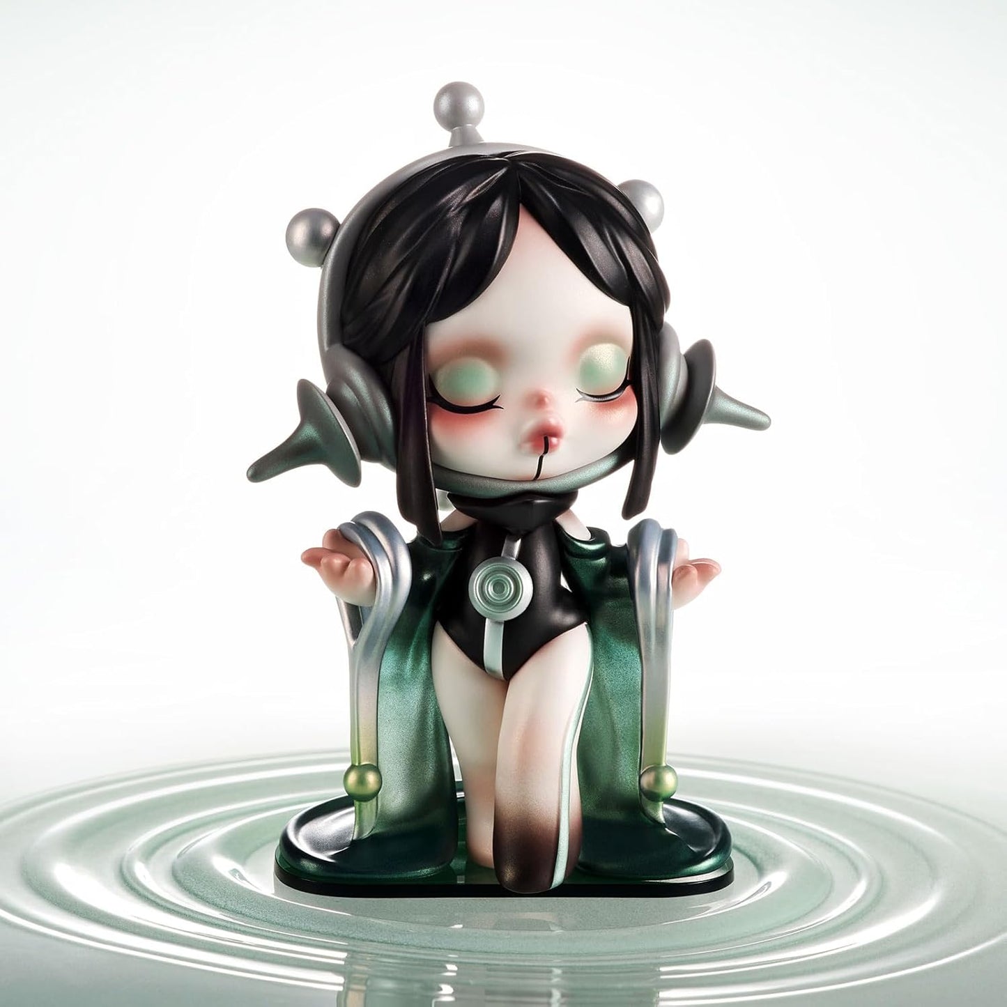 POP MART SKULLPANDA The Sound Series Figures, SKULLPANDA Blind Box Figures, Random Design Action Figures Collectible Toys Home Decorations, Holiday Birthday Gifts, Single Box