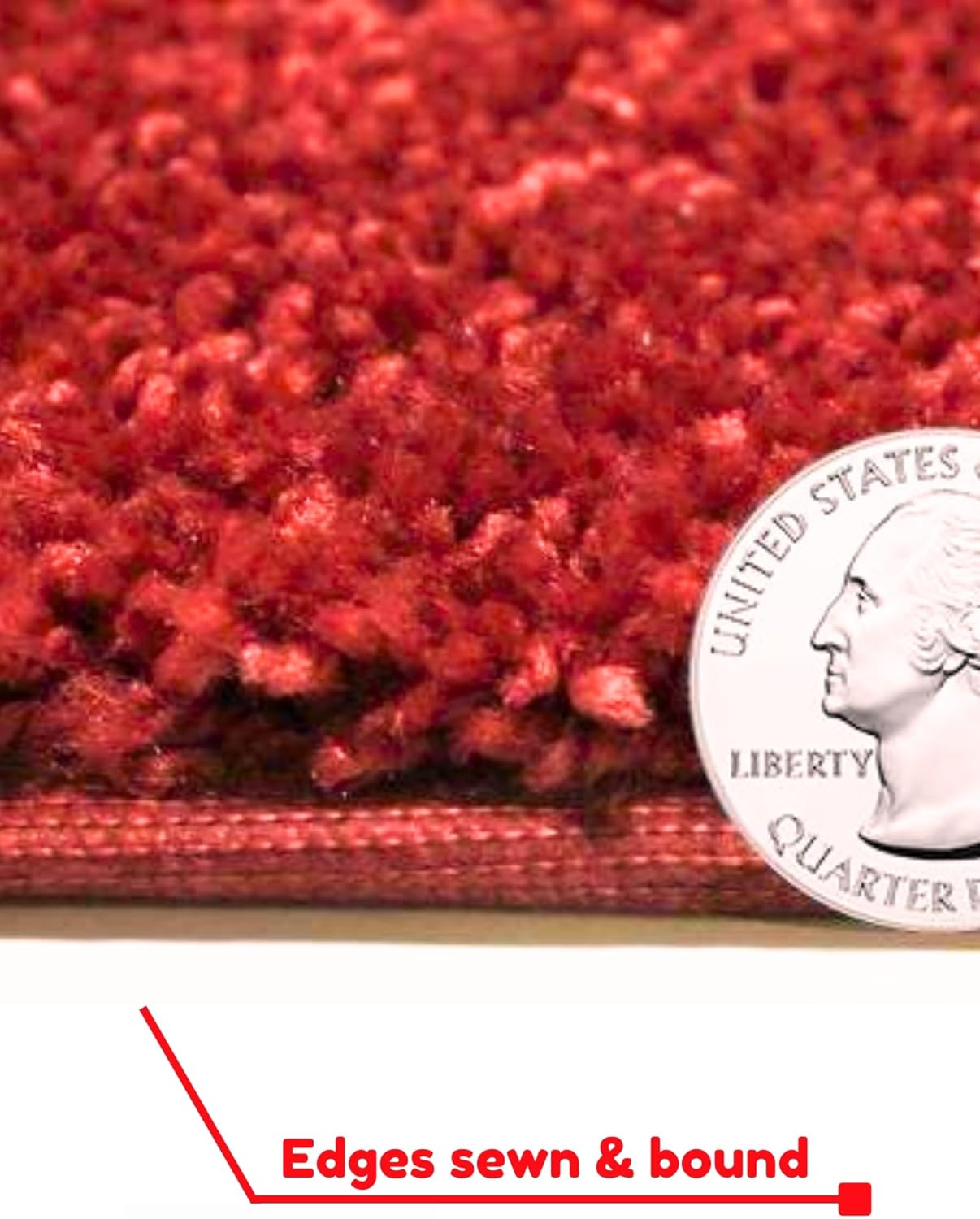 KOECKRITZ Soft and Colorful Kids Classroom Area Rugs (Passes Flammability Pill Test) Many Sizes and Bright Colors to Select from (7' x 7', Fire Engine)