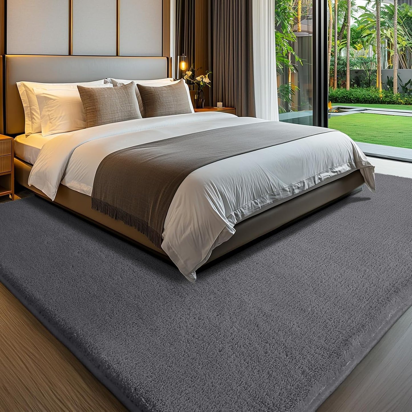 Sour Lemon 10x14 Area Rugs for Living Room, Soft Large Area Rug Fluffy Rugs for Bedroom，Machine Washable Area Rug Non Slip Carpet Rug for Living Room Playroom Kids Room Home Decor