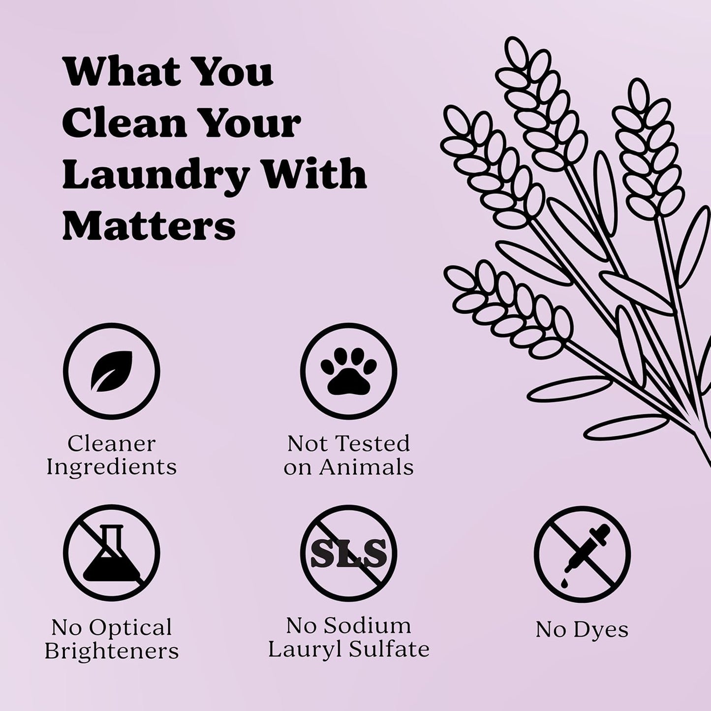 Pronounce Laundry Detergent Powder Alternative | Earth-Derived Ingredients, Eco-Friendly, Safer for Sensitive Skin, Eczema, and Babies. Stain + Smell Fighting. HE Safe (Lavender, 120 Loads).