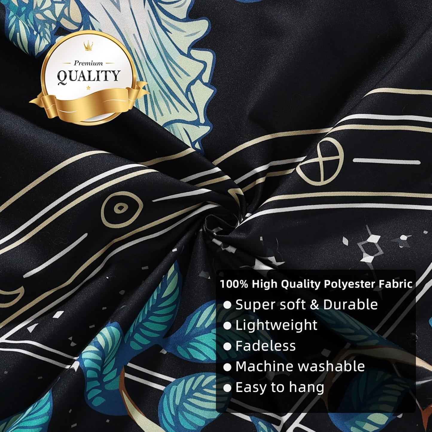 Tree of Life Tapestry - Natural Hippie Wall Hanging, UV Resistant, Machine Washable, Lightweight, Psychedelic Witchcraft Bedroom Decor for Bedroom, Living Room, Yoga Room - 59.1x49.2 Inch