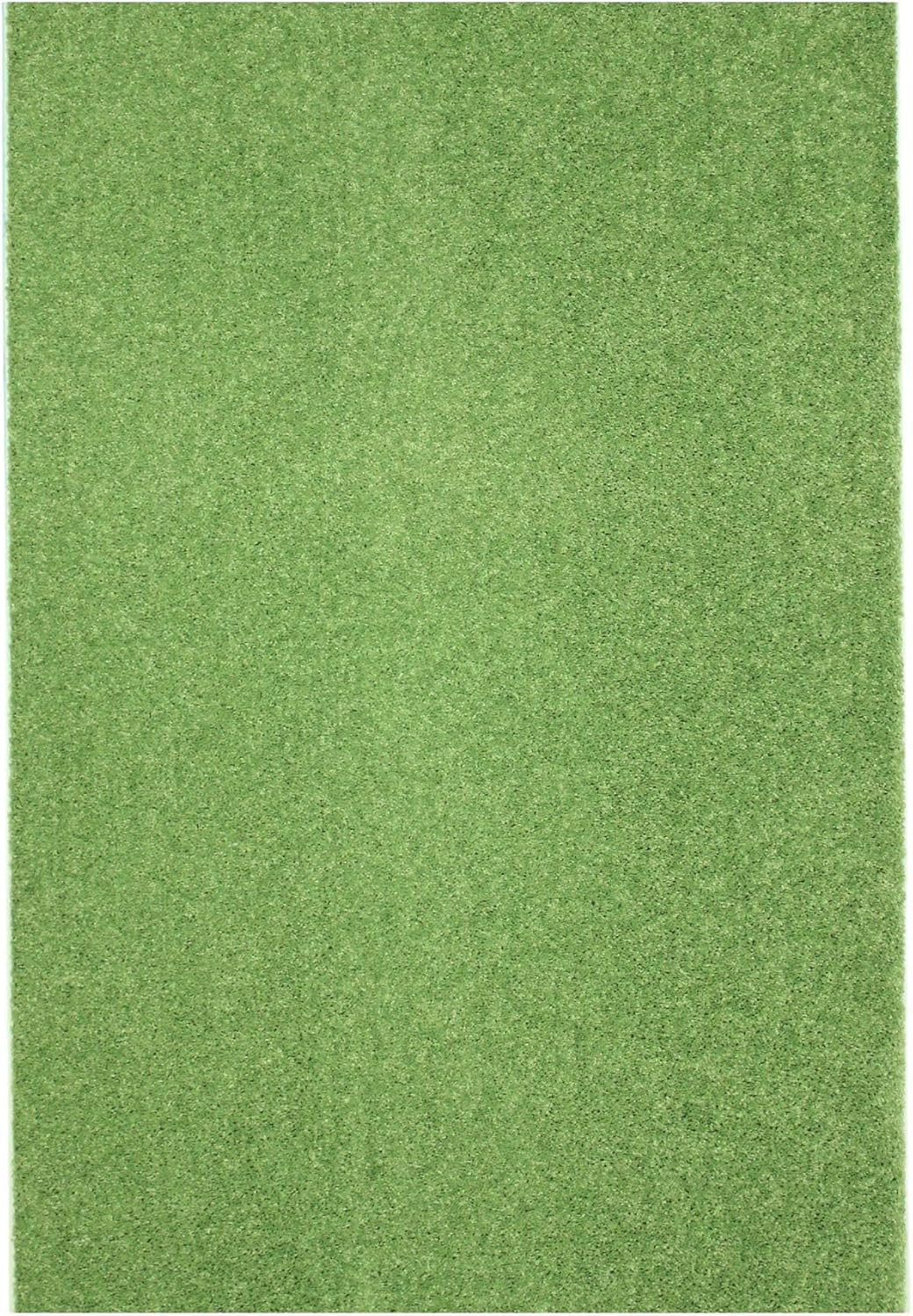 KOECKRITZ Soft and Colorful Kids Classroom Area Rugs (Passes Flammability Pill Test) Many Sizes and Bright Colors to Select from (5' x 8', Lime)