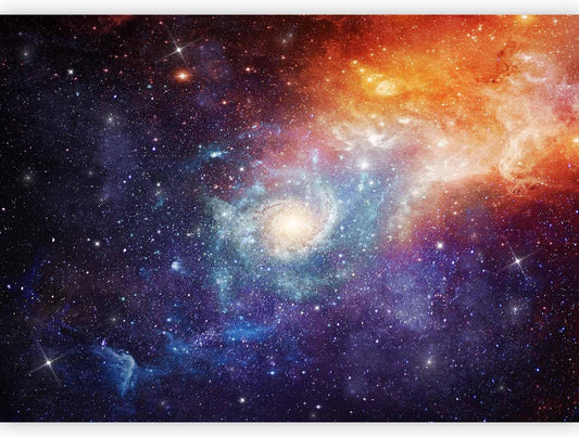 artgeist Wall Mural Cosmos Galaxy 173x124 in - Peel and Stick Self-Adhesive Wallpaper Removable Large Sticker Foil Wall Decor Print Picture Image Design f-C-0101-a-a