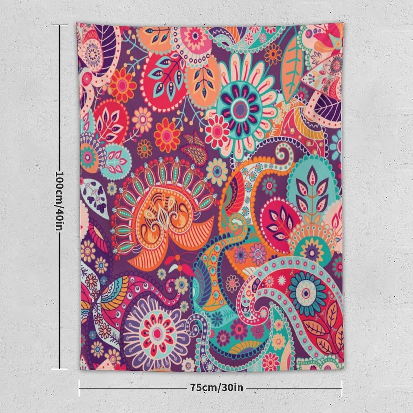 ICMOLYYENLO Palm Leaf Tapestry Wall Hanging, Tropical Leaves Plant Jungle Green Hawaiian Art Home Decor for Guest Bedroom Living Room Dormitory 50x60 Inch