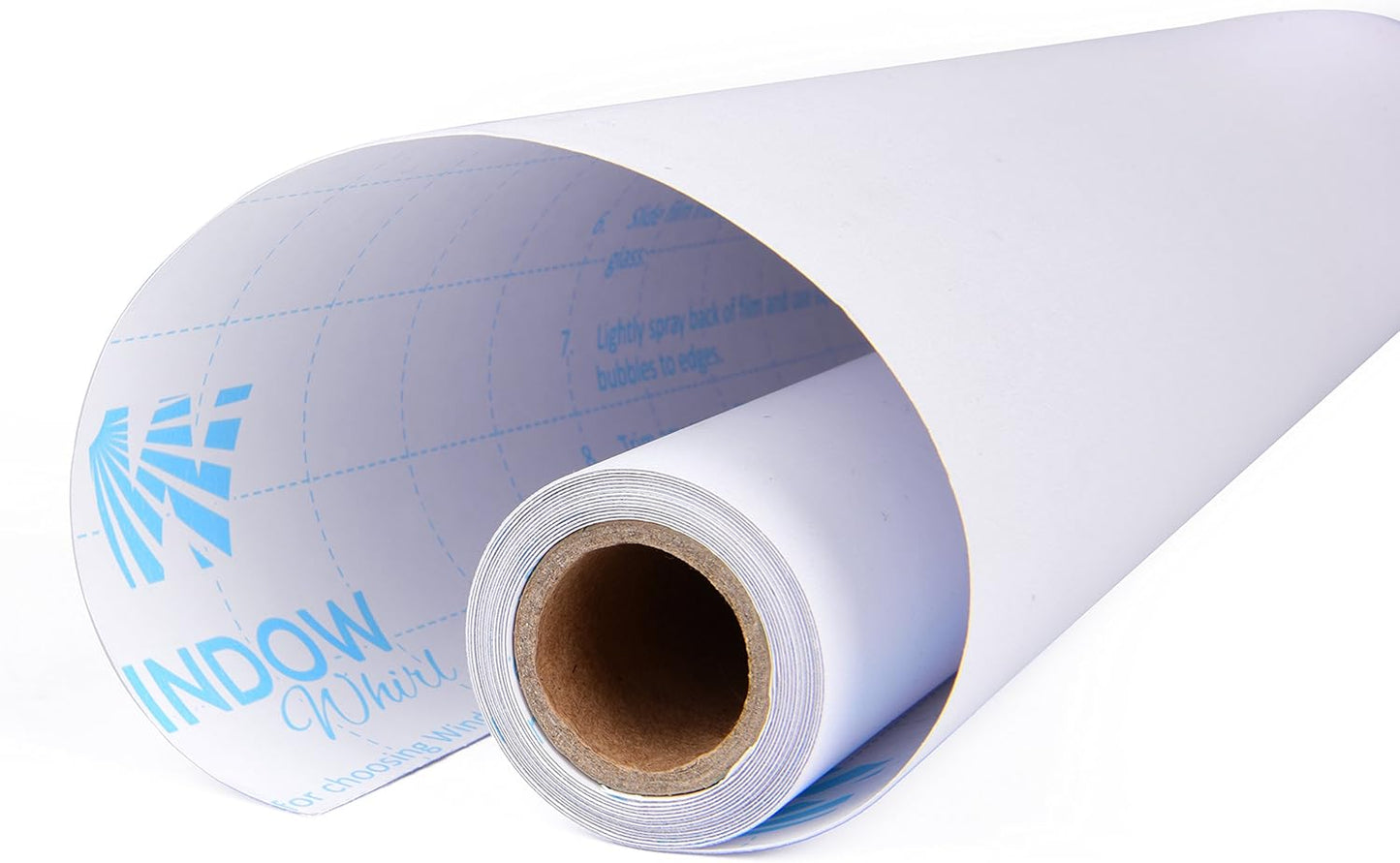 Privacy Window Film: Translucent Static Cling Treatment for Home Security and Decorative Frosted Glass Effect - No Residue, Heat Control, UV Prevention, Easy Removal (Winter Frost, 36 x 144 inches)