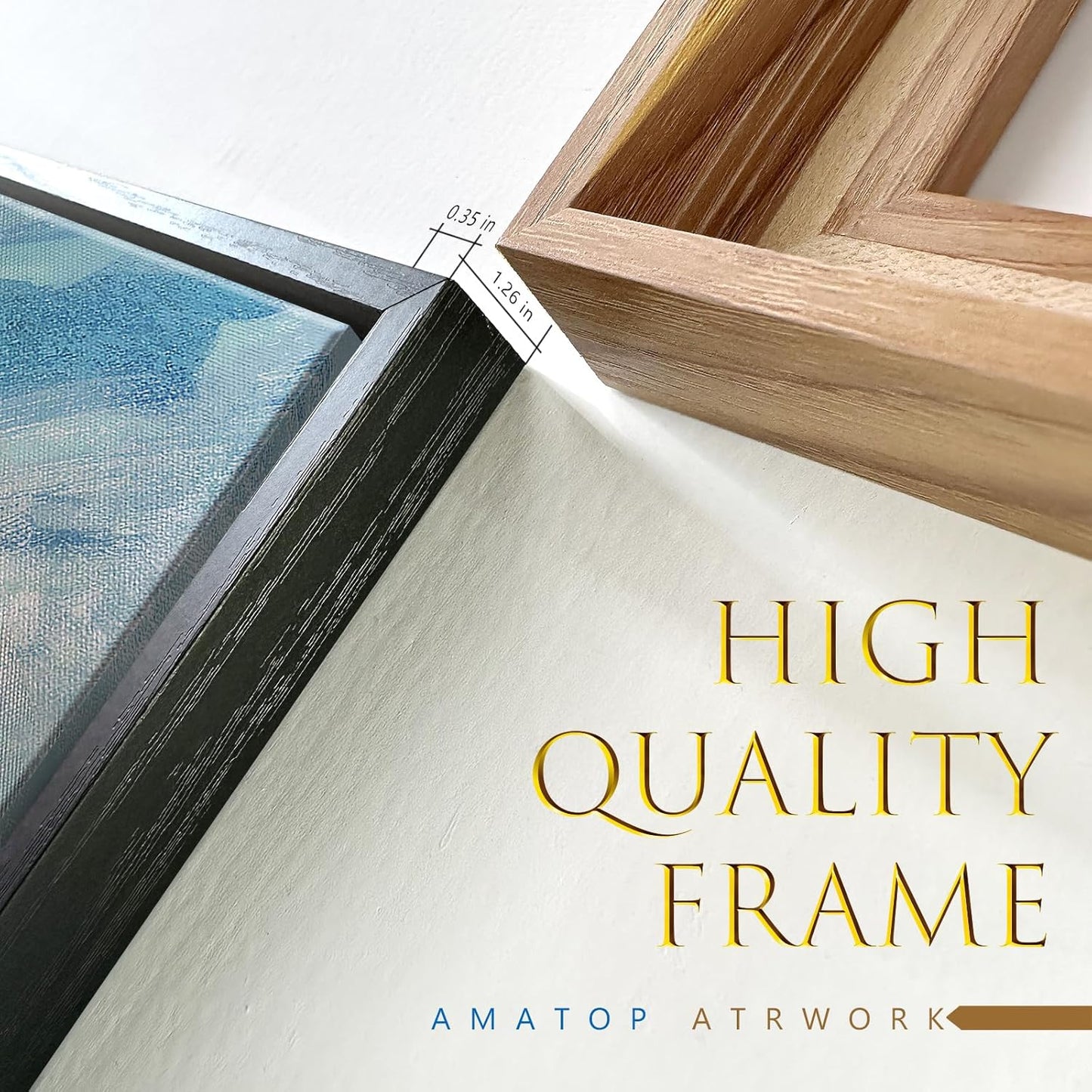 Oversized Framed Wall Art, Pink Flower Canvas Print Modern Pink & Grey Peony Blossom Artwork Extra Large Wall Picture Floral Decor for Living Room Bedroom Dining Room Office Home Decor