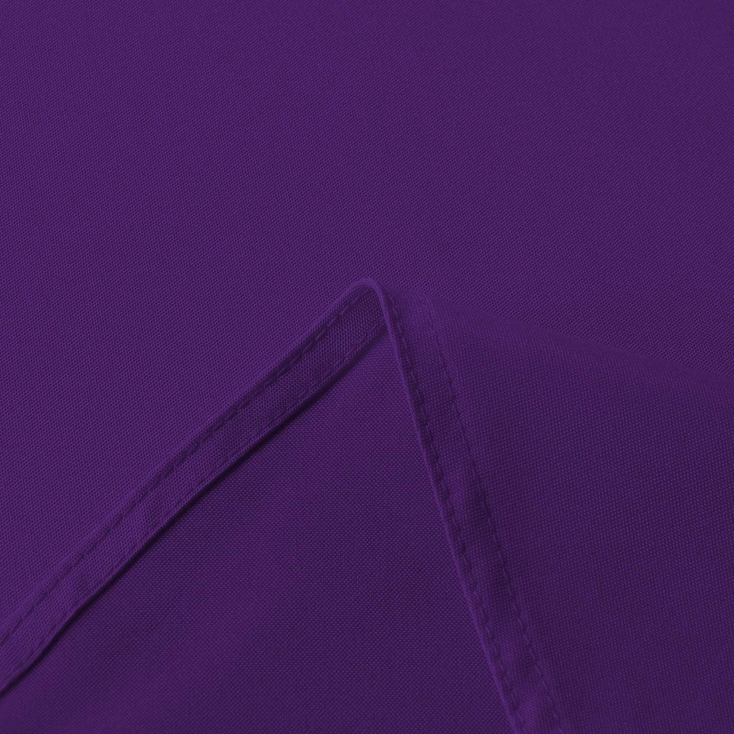 sancua Rectangle Tablecloth - 60 x 60 Inch - Stain and Wrinkle Resistant Washable Polyester Table Cloth, Decorative Fabric Table Cover for Dining Tables, Buffet Parties and Camping, Purple