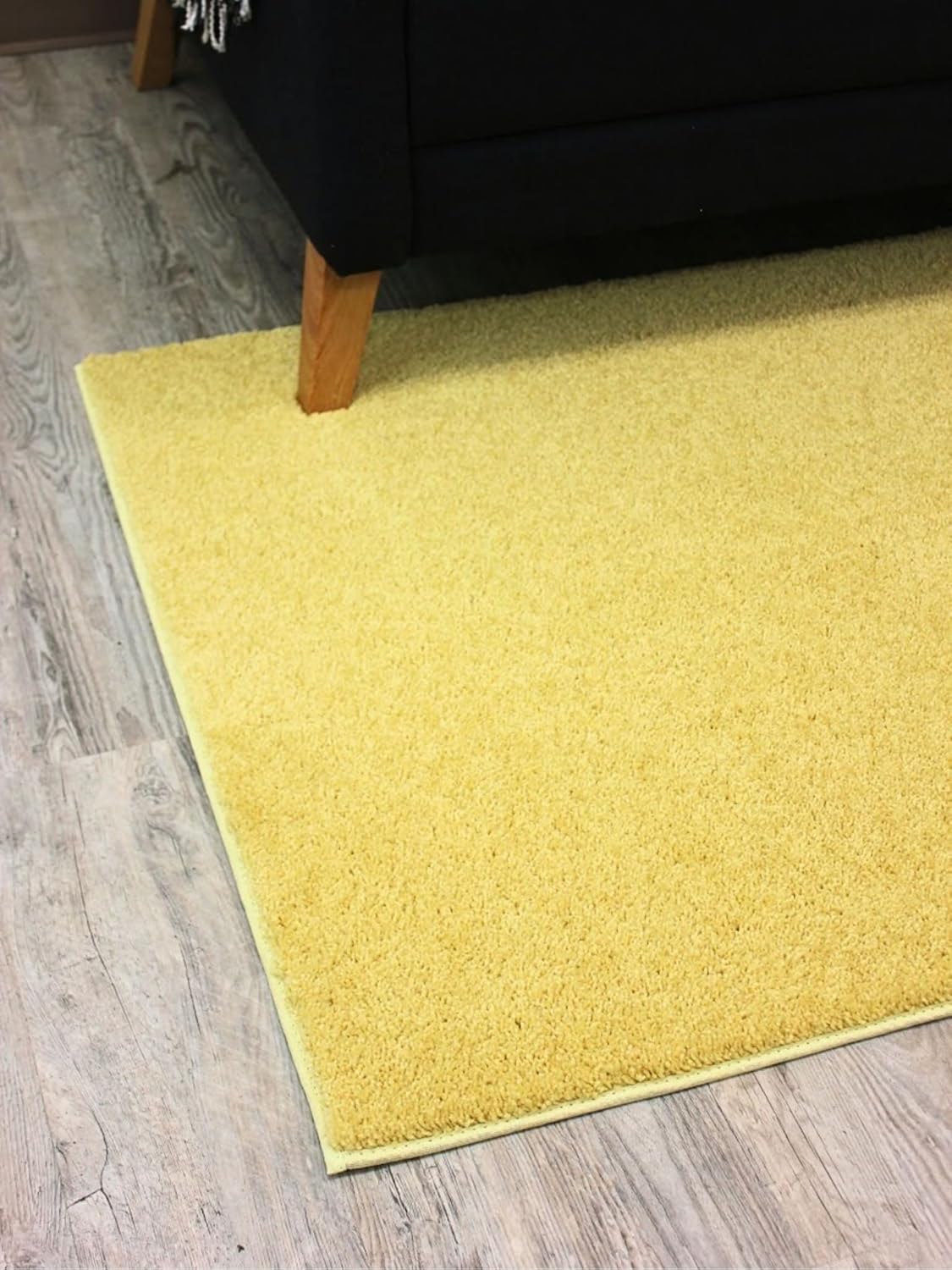 KOECKRITZ Soft and Colorful Kids Classroom Area Rugs (Passes Flammability Pill Test) Many Sizes and Bright Colors to Select from (8' x 10', Lemon)