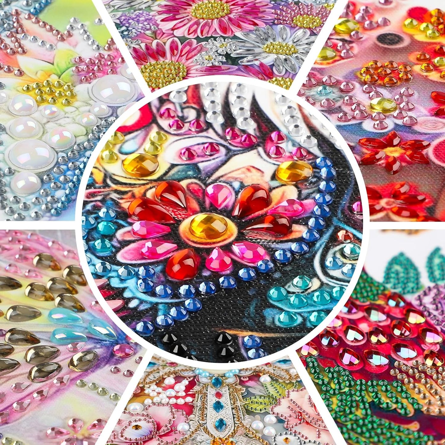 EOBROMD Diamond Hanging Art Kits for Adults, Dragon Diamond Art Painting Window Pendant Kits Suncatchers, DIY Special Shaped Rhinestone Adults, Home Wall Decor