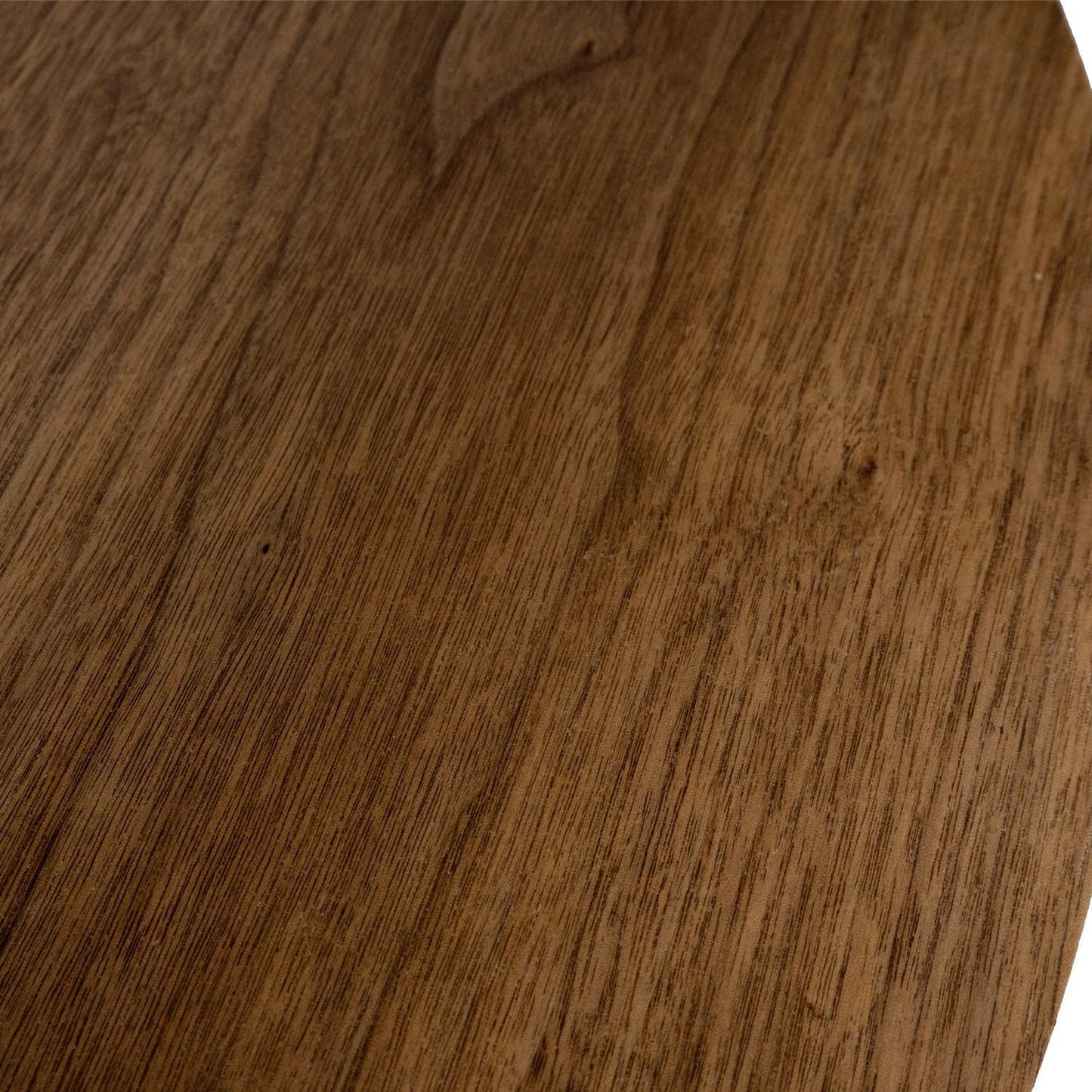 2-Tier Round Coffee Table Wood Nesting Side Table (Walnut, 28x28x18)