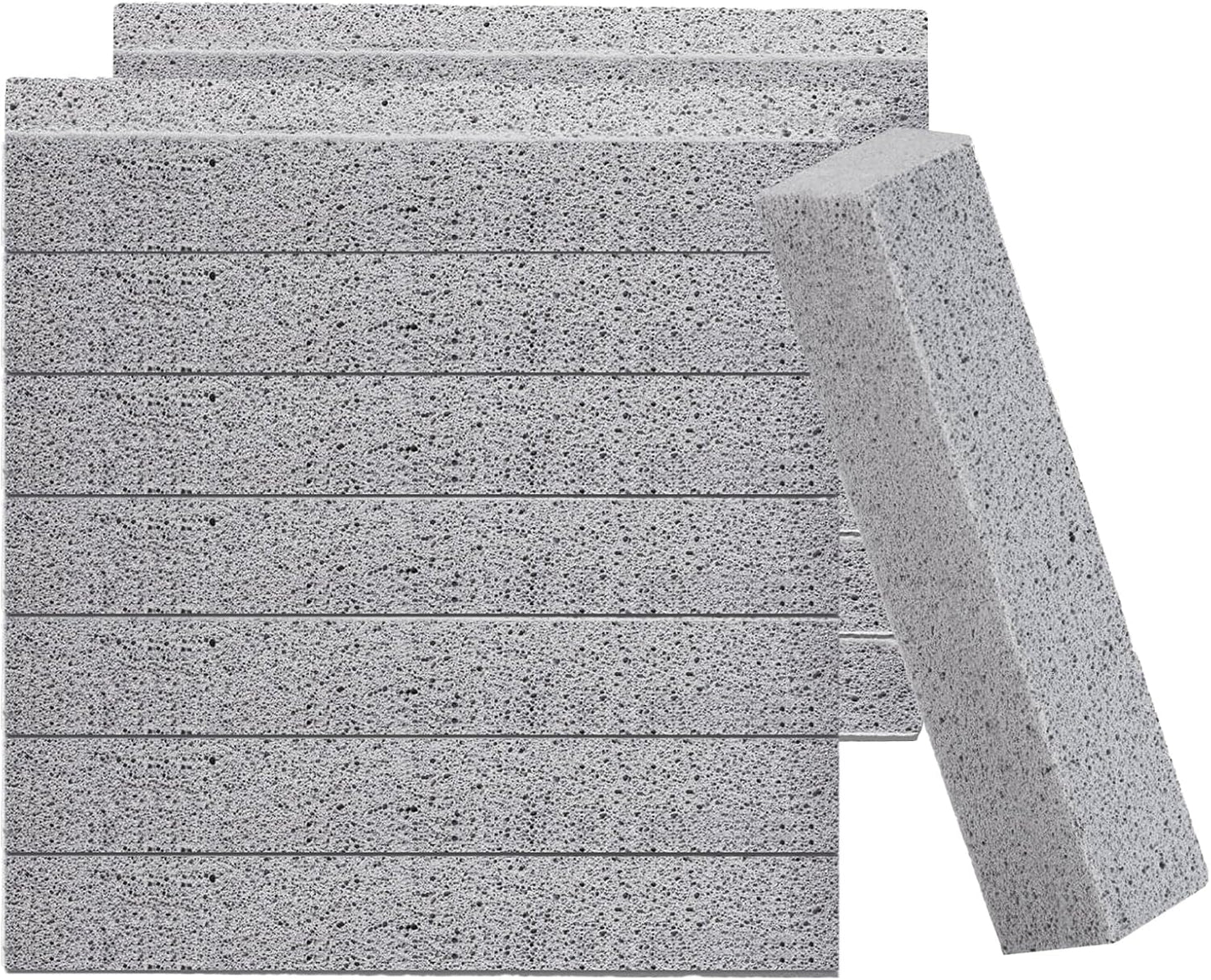 14 Pack Pumice Stone for Toilet Bowl Cleaning, Powerfully Cleans Hard Water Rings, for Cleaning Toilets, Bathtubs, Grills, Swimming Pools, Sinks