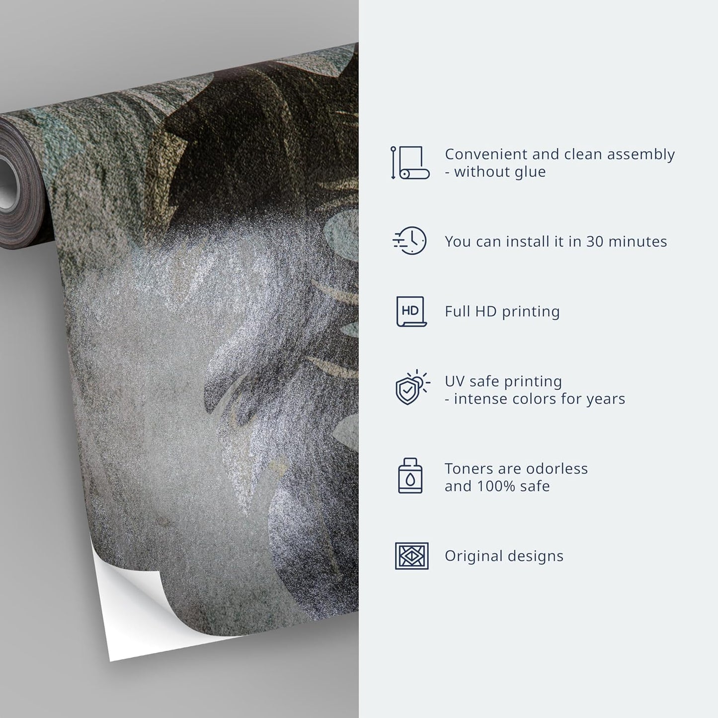 artgeist Wall Mural Cosmos Galaxy 135x101 in - Peel and Stick Self-Adhesive Wallpaper Removable Large Sticker Foil Wall Decor Print Picture Image Design n-A-0027-a-b