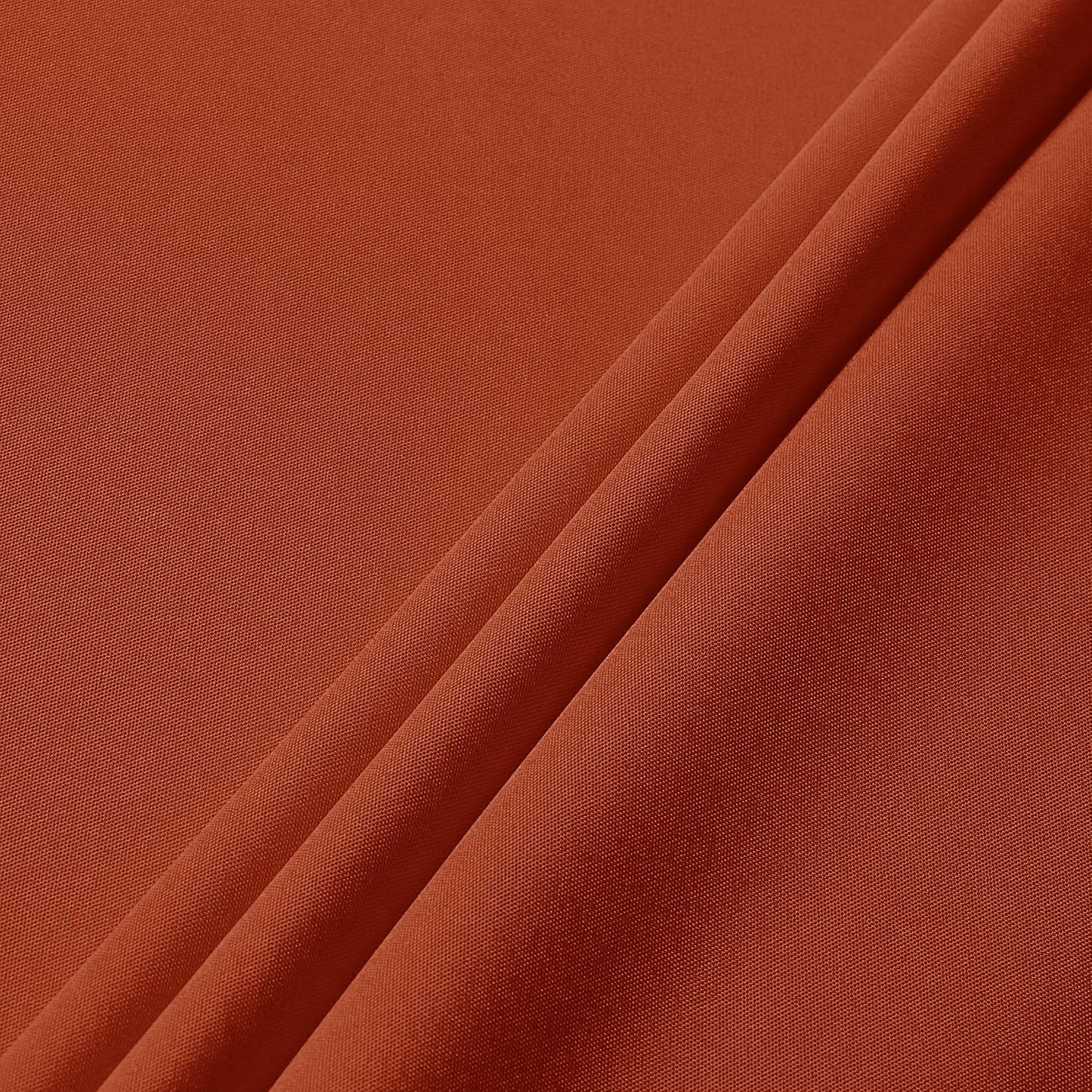 sancua Fall Tablecloth Rectangle - 60 x 84 Inch Burnt Orange - Stain and Wrinkle Resistant Polyester Fabric Table Cloth, Thanksgiving Table Cover for Dining Buffet Parties, Rust, Pumpkin Orange