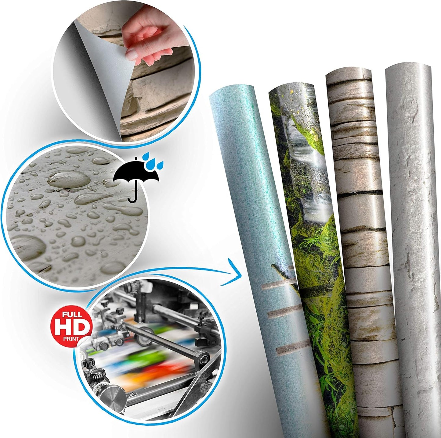 artgeist Wall Mural Cosmos Galaxy 77x55 in - Peel and Stick Self-Adhesive Wallpaper Removable Large Sticker Foil Wall Decor Print Picture Image Design n-B-0007-a-b