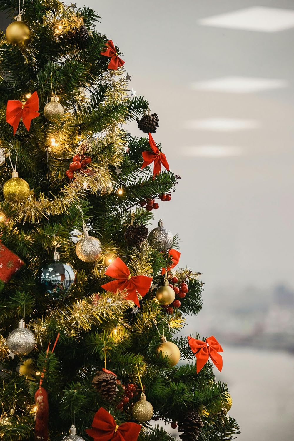 Burgundy Velvet Bows for Christmas Tree Decorations, 24 Pcs Premium Velvet Ribbon Bows, Christmas Tree Ornaments for Xmas Wreaths, Gift Toppers & Holiday Home Decor(1" Width, 3.5x3.5 Inch)