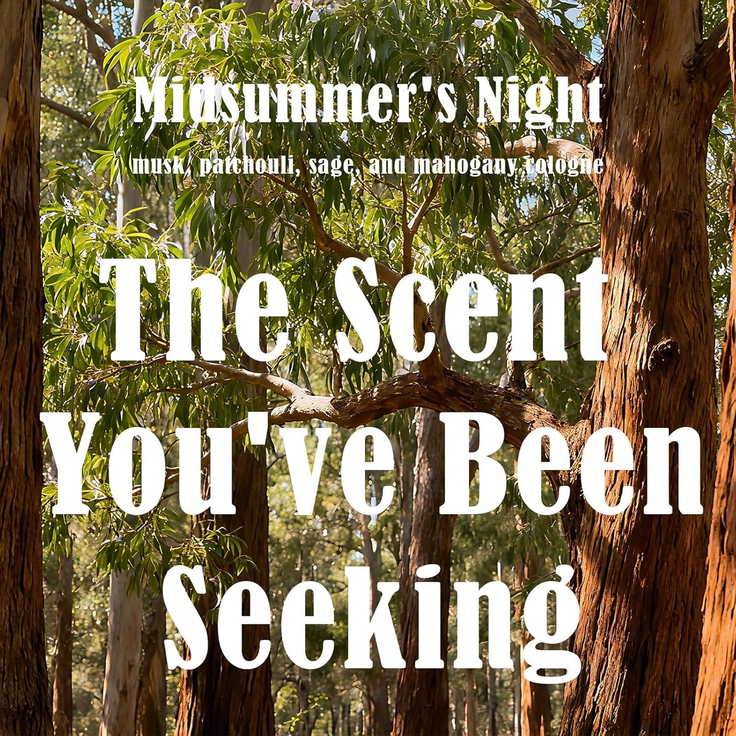 Mid Summer's Night Scented Candle with Lid, 60+ Hours Jar Candle Aromatherapy Candle for Home, Soy Wax Cotton Fiber Wicks, Giftable