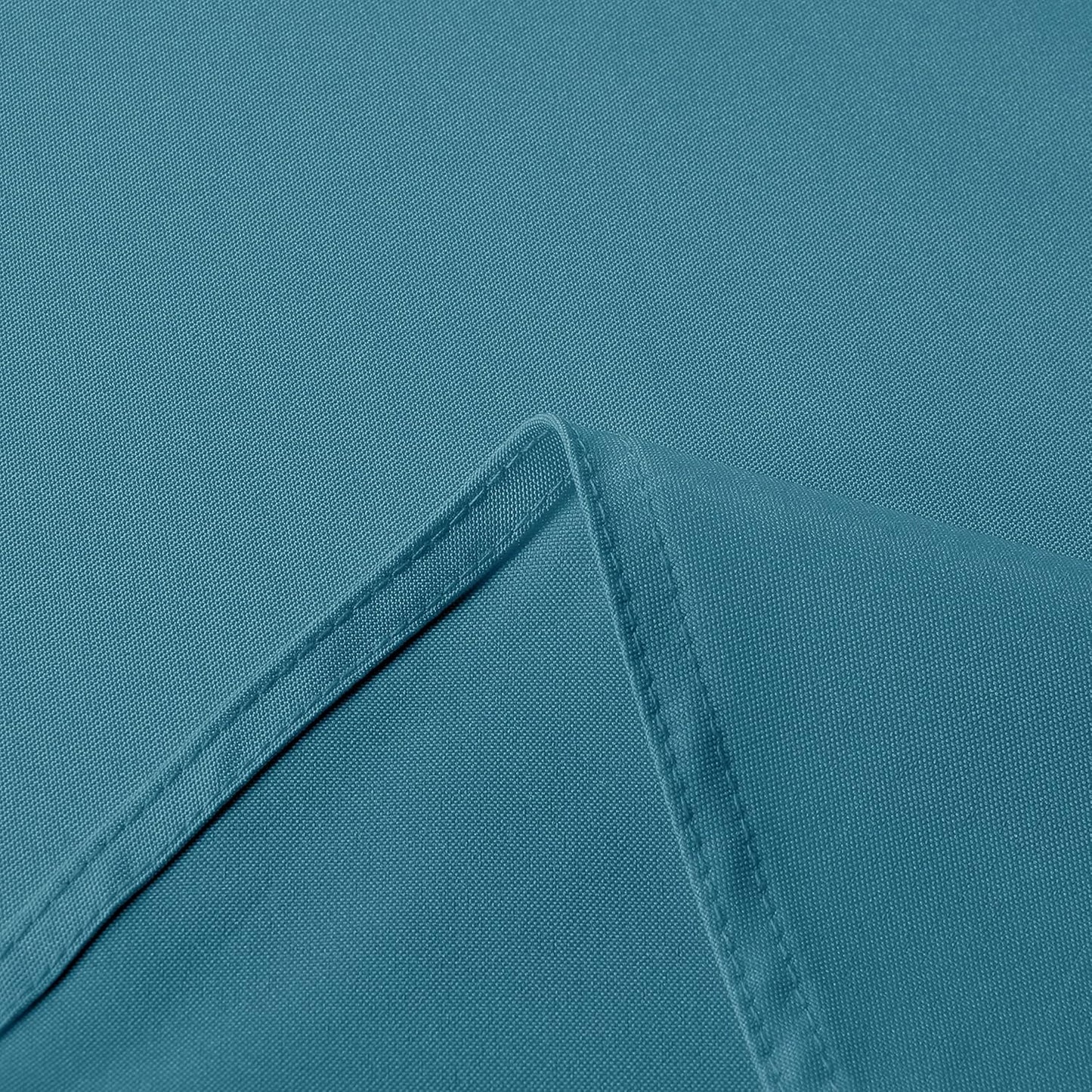 sancua Rectangle Tablecloth - 54 x 120 Inch - Stain and Wrinkle Resistant Washable Polyester Table Cloth, Decorative Fabric Table Cover for Dining Tables, Buffet Parties and Camping, Teal