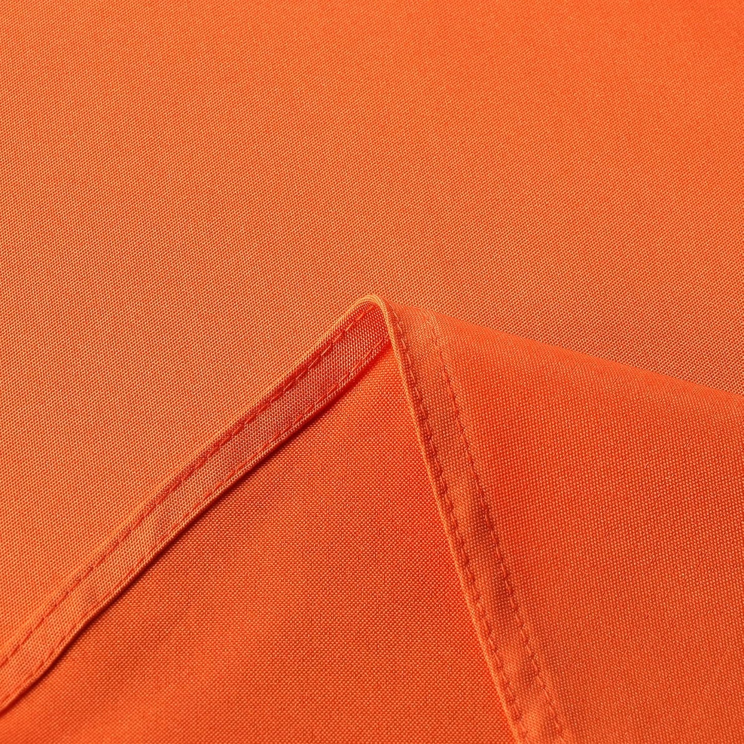 sancua Rectangle Tablecloth - 70 x 120 Inch - Stain and Wrinkle Resistant Washable Polyester Table Cloth, Decorative Fabric Table Cover for Dining Tables, Buffet Parties and Camping, Orange