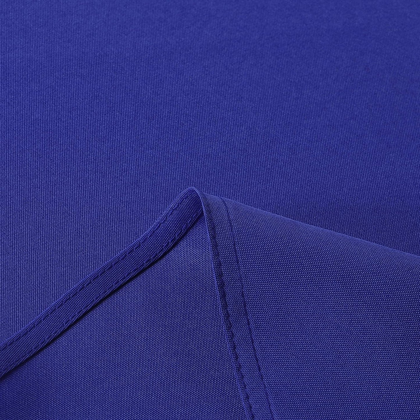 sancua Rectangle Tablecloth - 60 x 84 Inch - Stain and Wrinkle Resistant Washable Polyester Table Cloth, Decorative Fabric Table Cover for Dining Tables, Buffet Parties and Camping, Blue